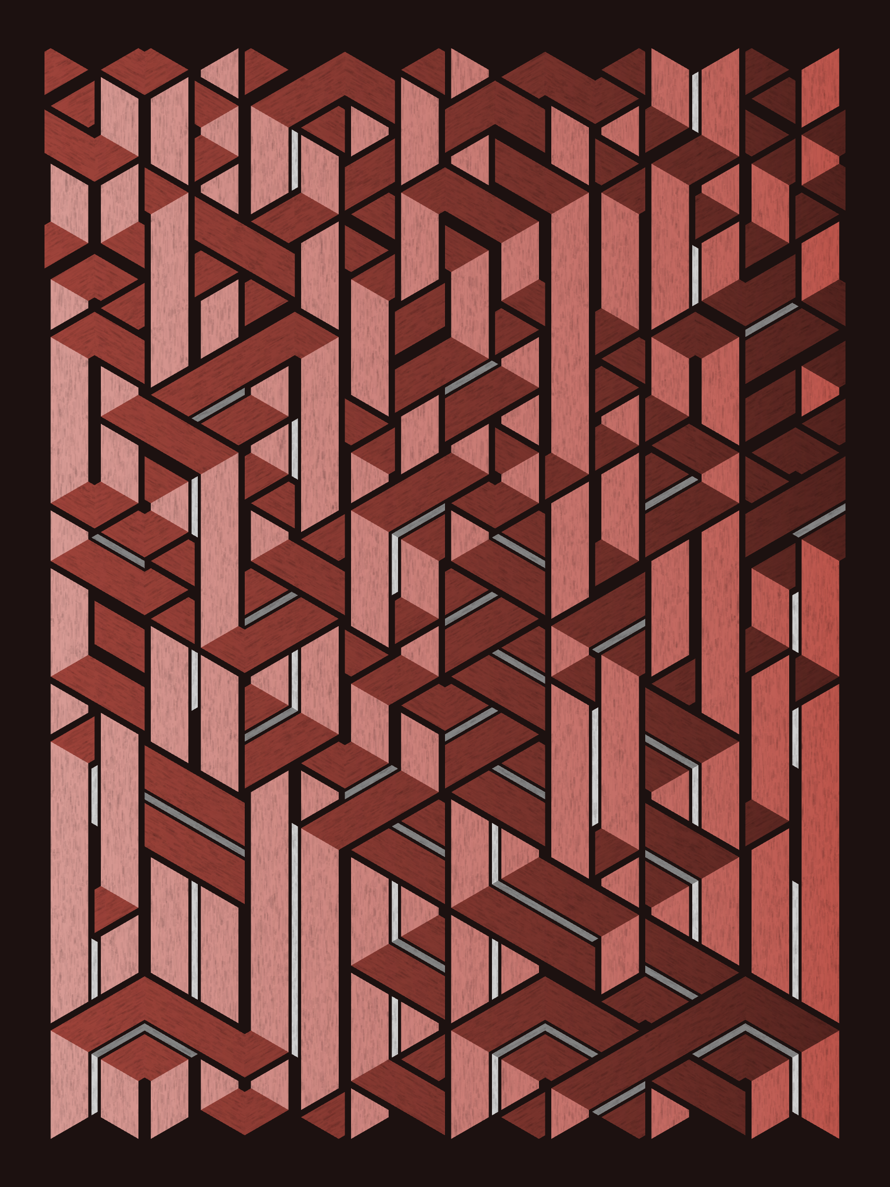 Art Blocks - Art Blocks v2 - Bent #951 - NFT # 214000951