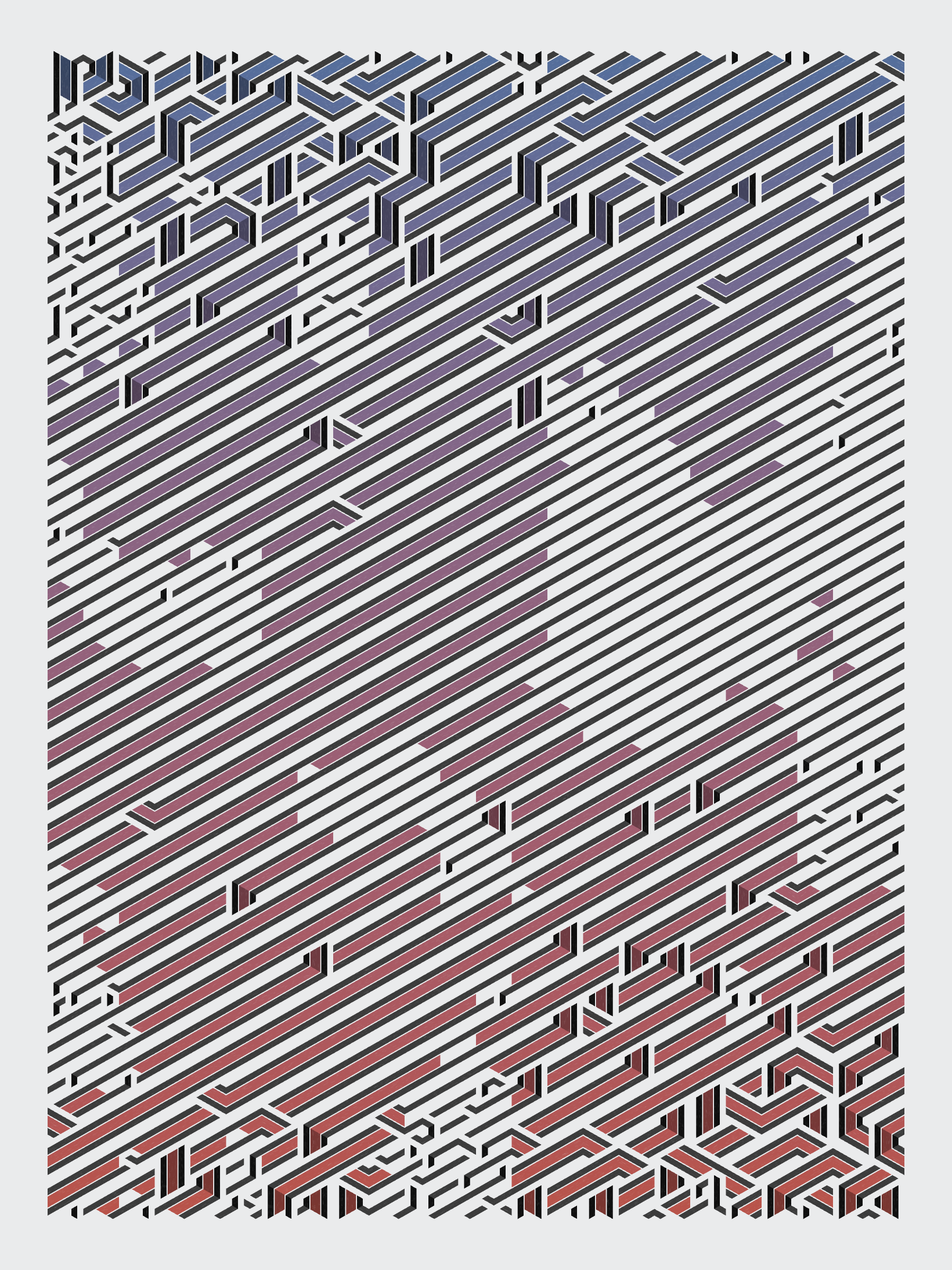 Art Blocks - Art Blocks v2 - Bent #952 - NFT # 214000952