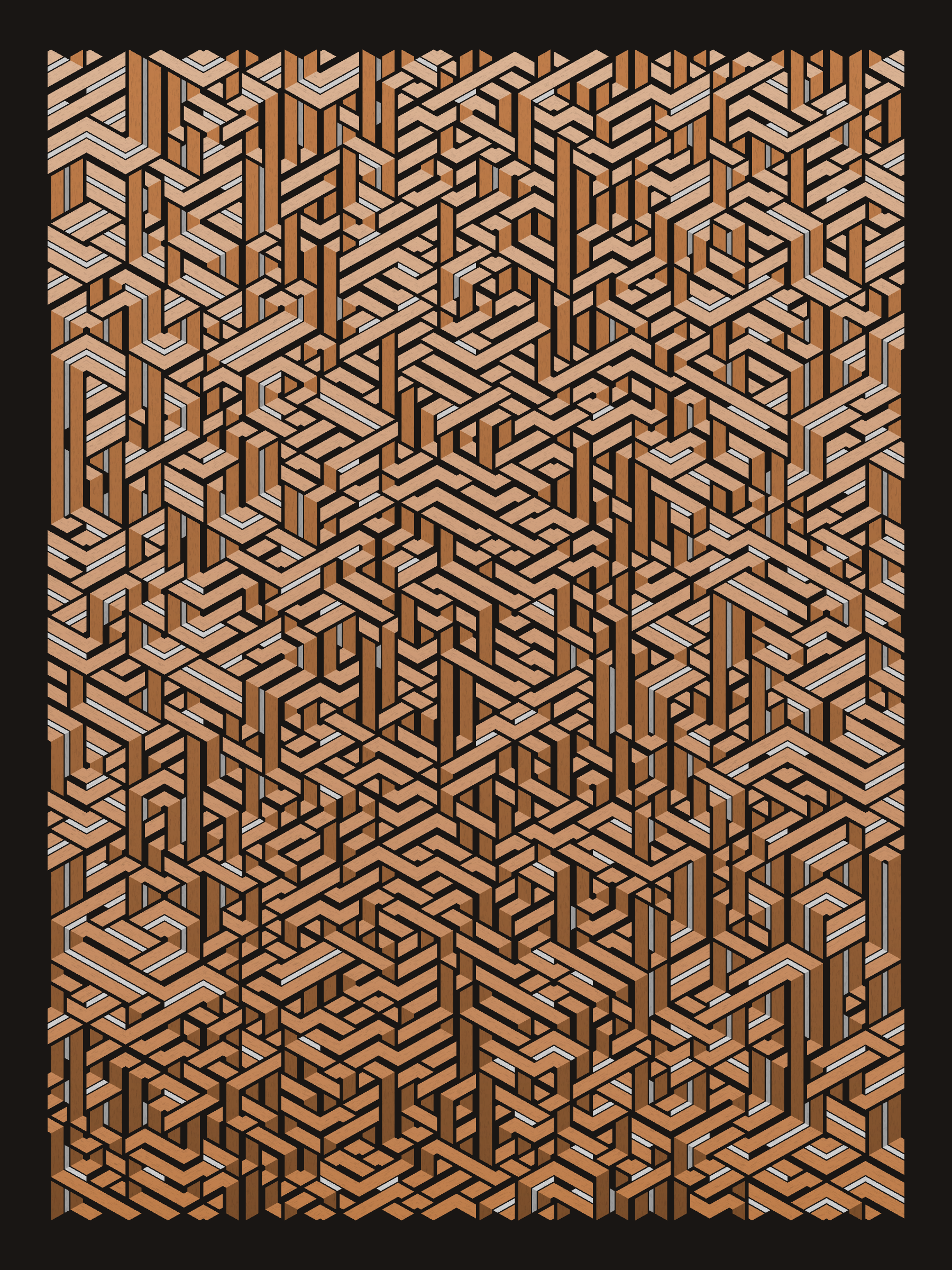 Art Blocks - Art Blocks v2 - Bent #959 - NFT # 214000959