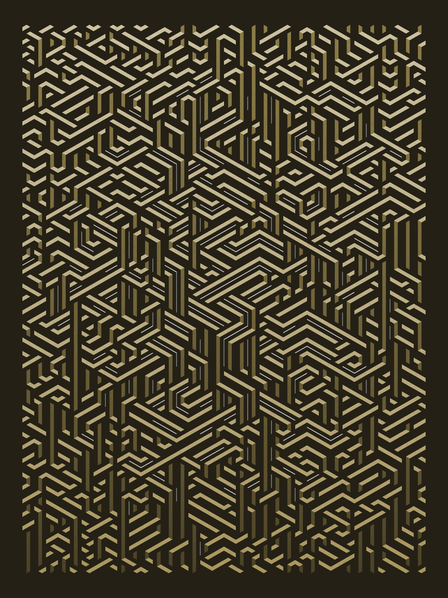 Art Blocks - Art Blocks v2 - Bent #989 - NFT # 214000989