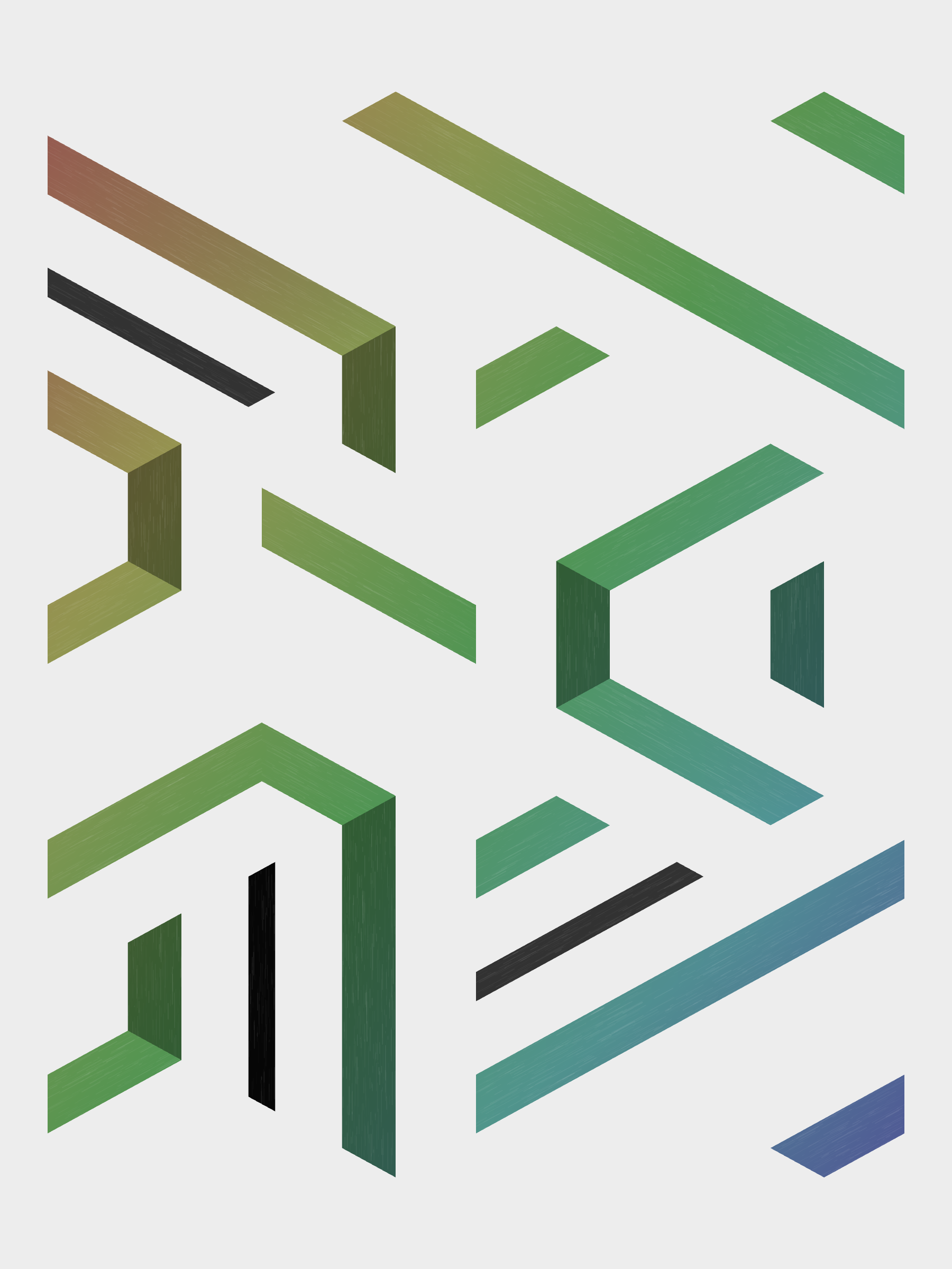 Art Blocks - Art Blocks v2 - Bent #998 - NFT # 214000998