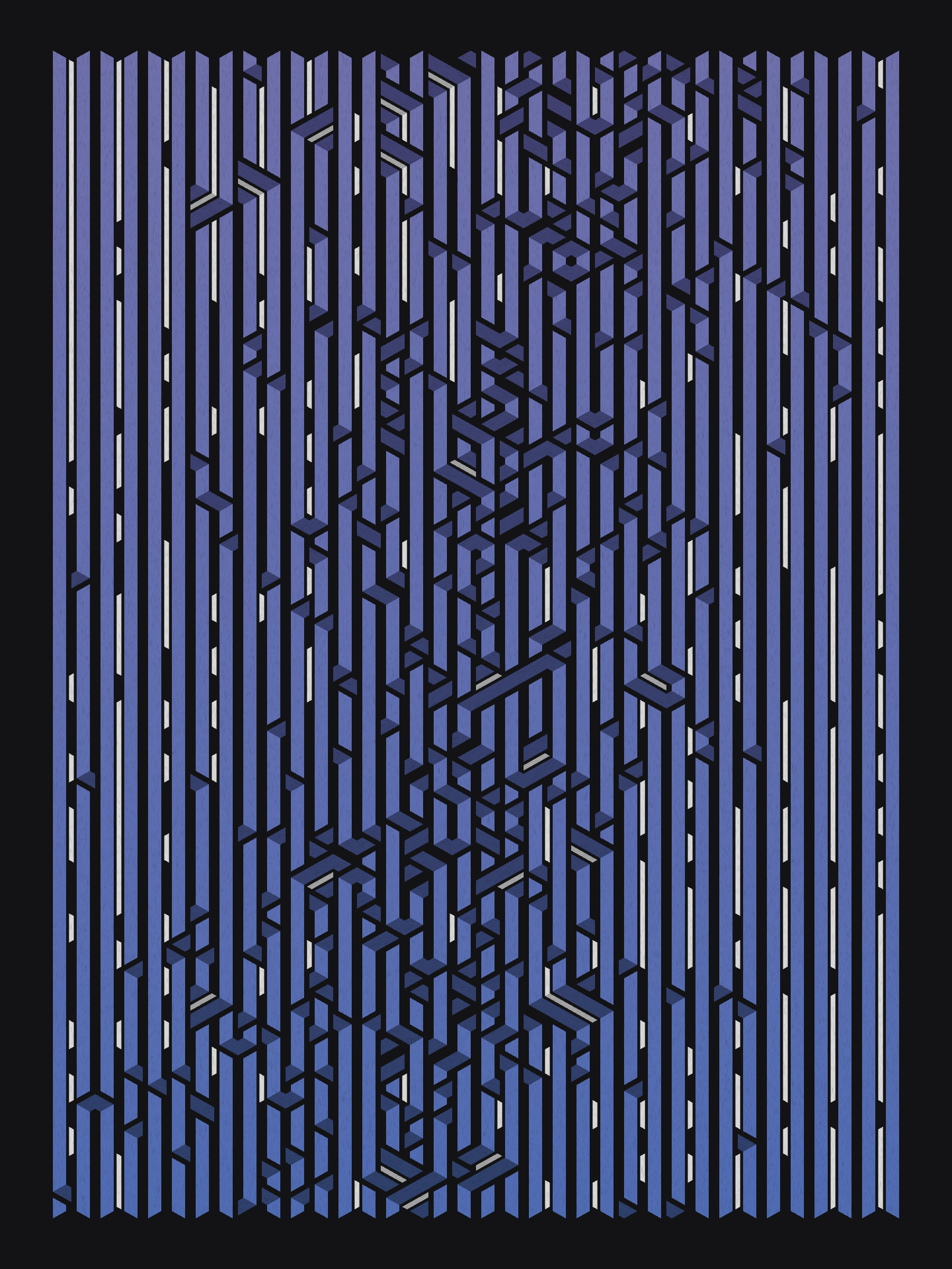 Art Blocks - Art Blocks v2 - Bent #1003 - NFT # 214001003