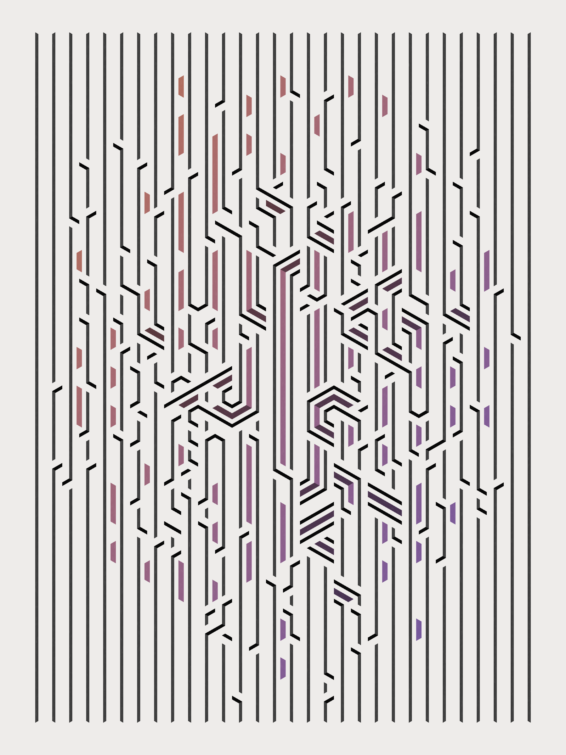 Art Blocks - Art Blocks v2 - Bent #1005 - NFT # 214001005