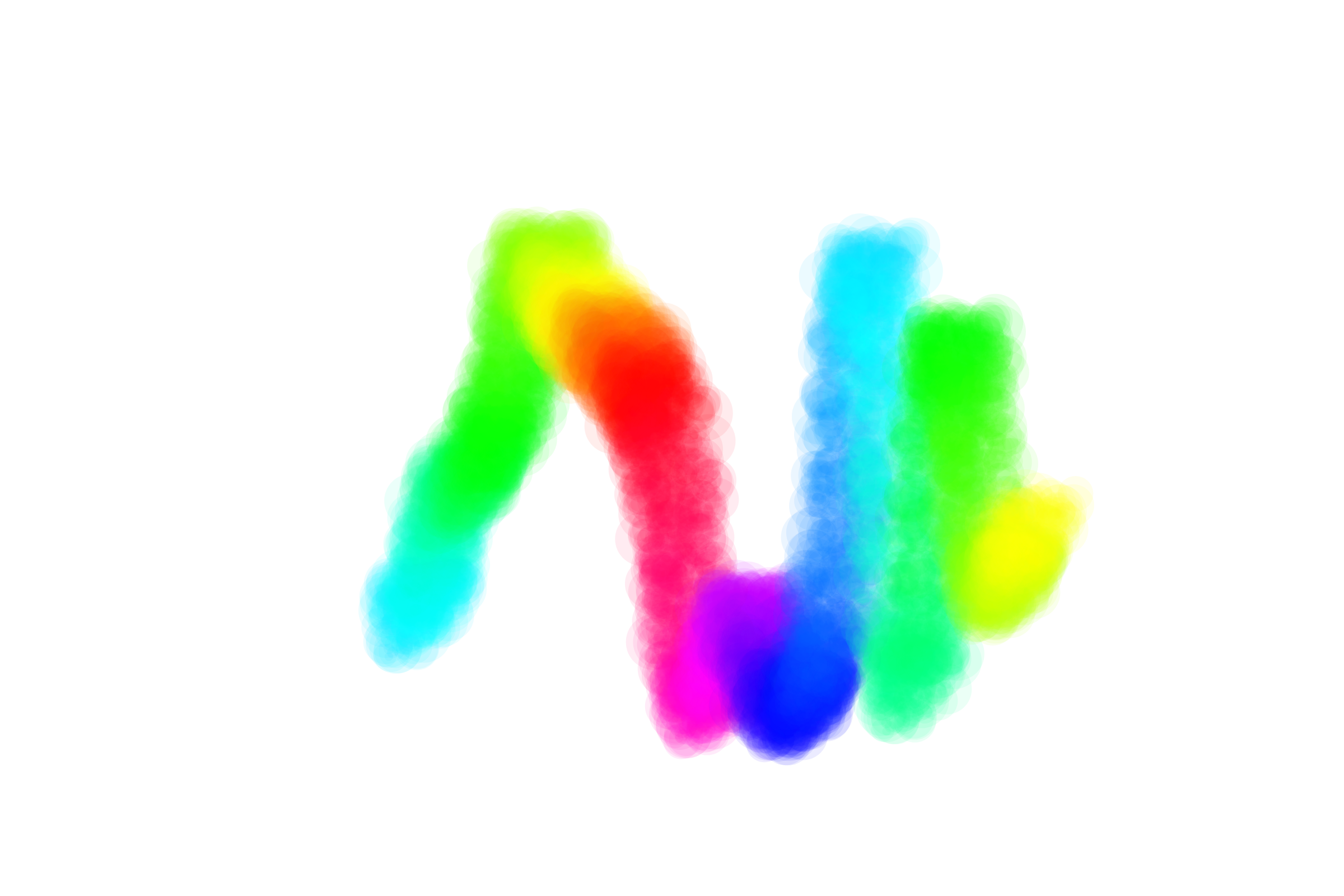 Art Blocks - Art Blocks v1 - Chromie Squiggle #22 - NFT # 22