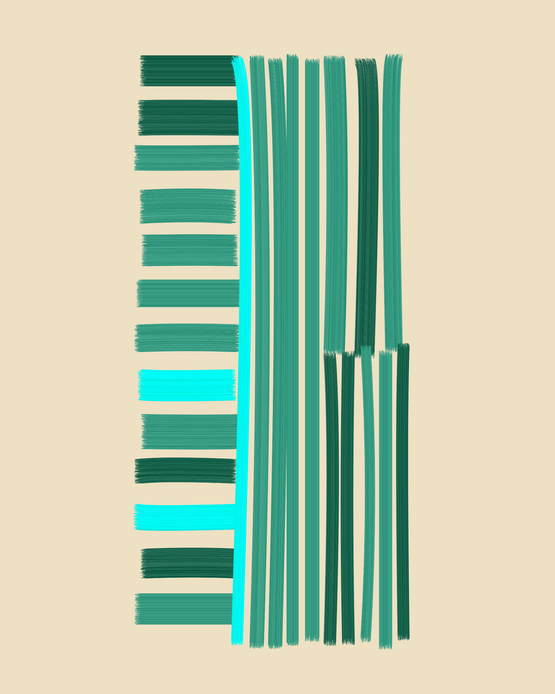 Art Blocks - Art Blocks v2 - Pieces of Me #190 - NFT # 222000190