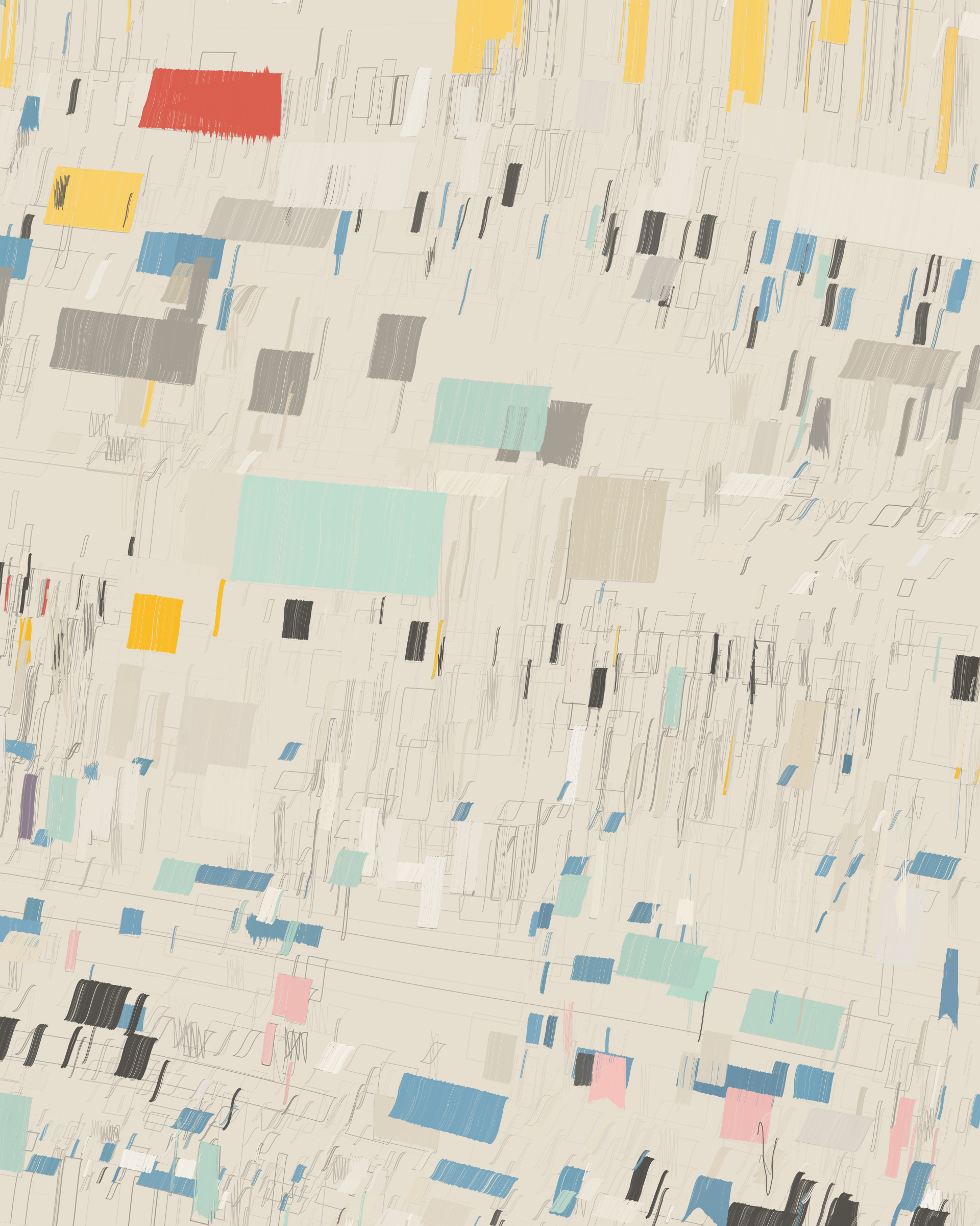 Art Blocks - Art Blocks v2 - Incomplete Control #43 - NFT # 228000043