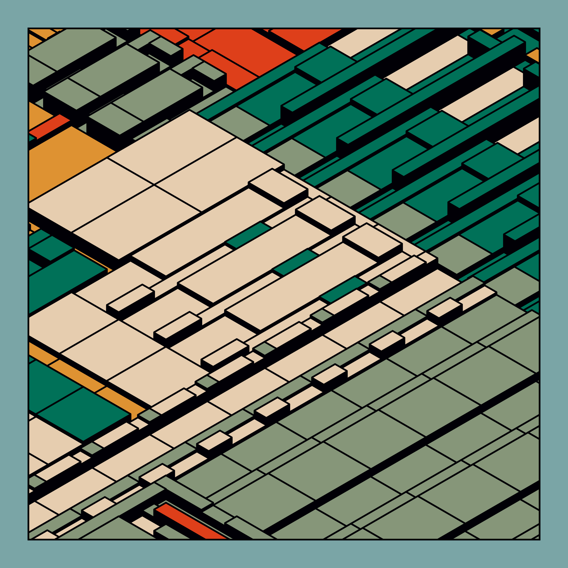 Art Blocks - Art Blocks v2 - Archetype #49 - NFT # 23000049