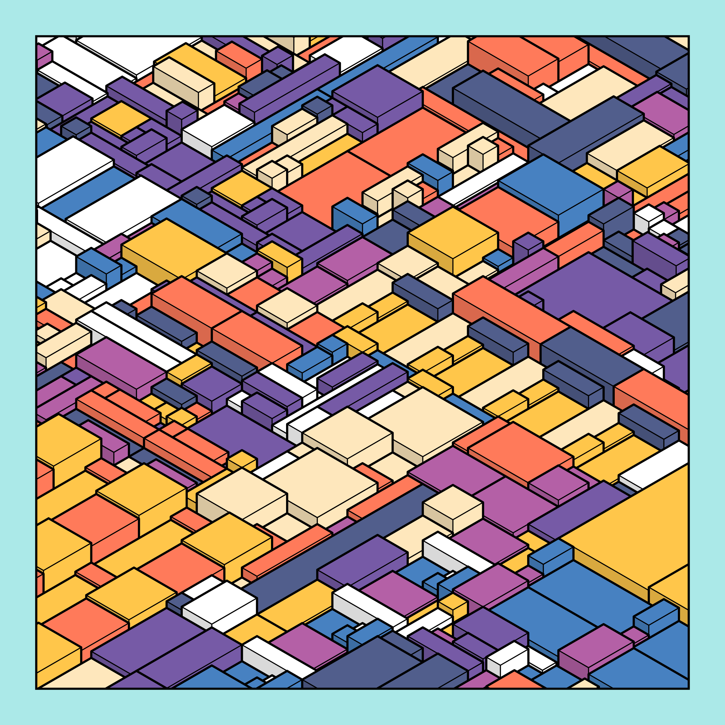 Art Blocks - Art Blocks v2 - Archetype #54 - NFT # 23000054