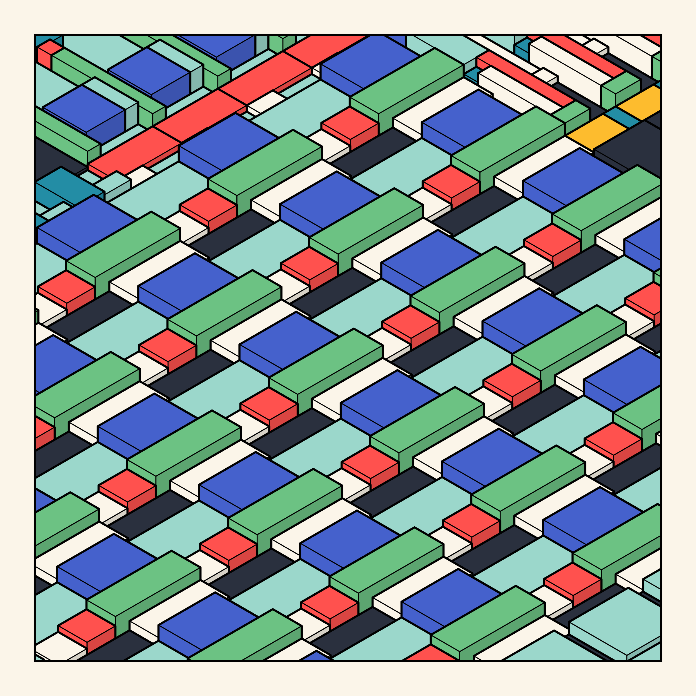 Art Blocks - Art Blocks v2 - Archetype #59 - NFT # 23000059