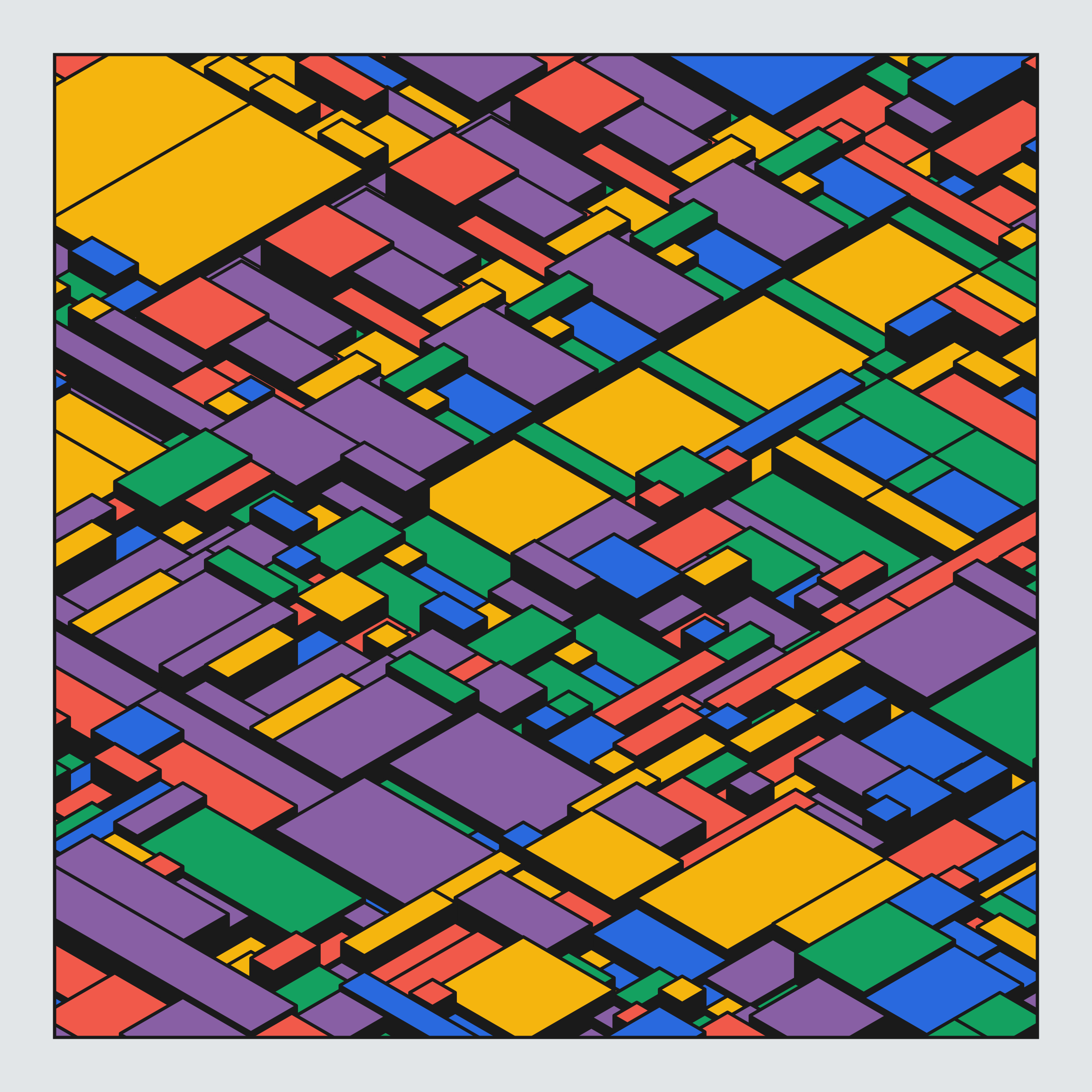 Art Blocks - Art Blocks v2 - Archetype #62 - NFT # 23000062