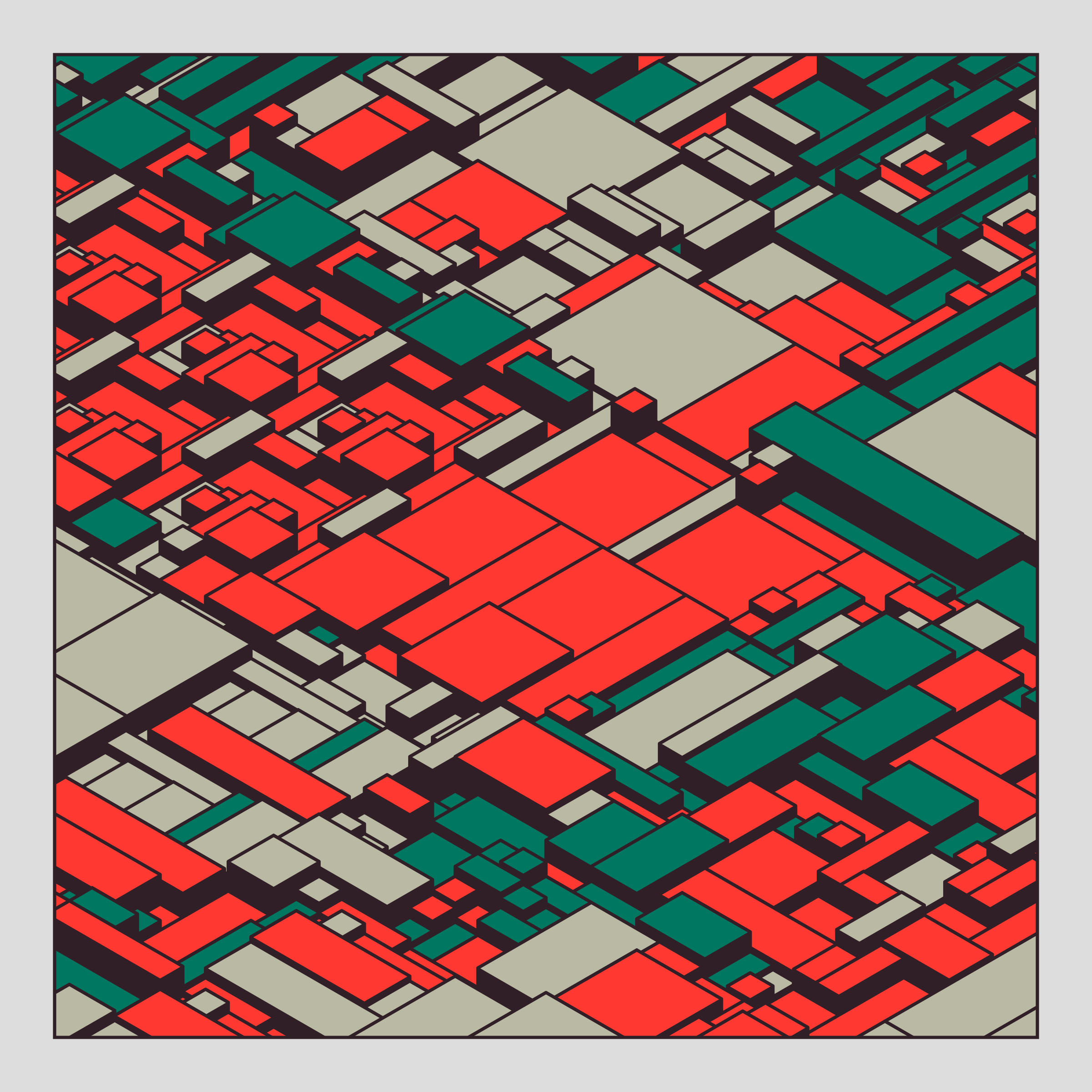 Art Blocks - Art Blocks v2 - Archetype #65 - NFT # 23000065