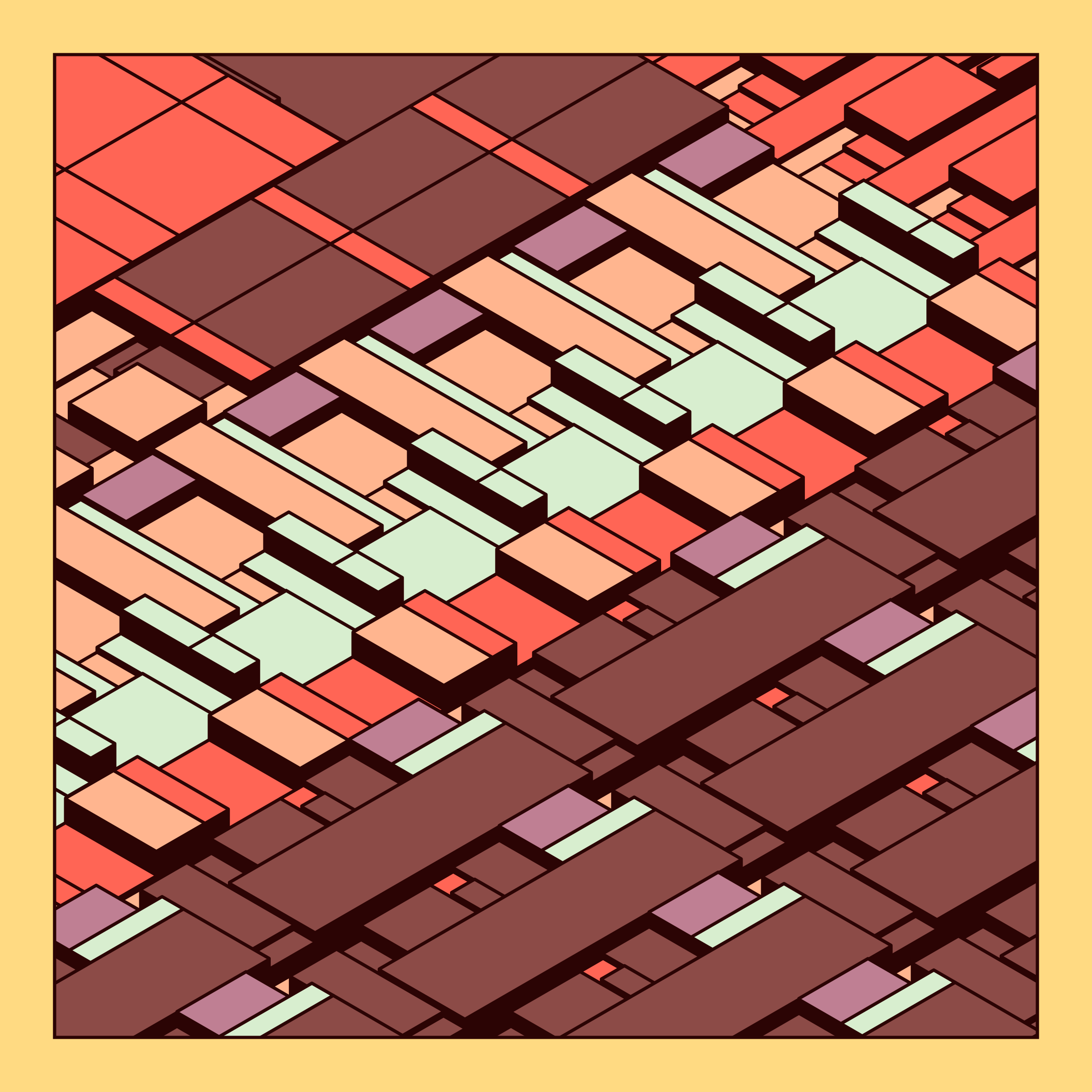 Art Blocks - Art Blocks v2 - Archetype #76 - NFT # 23000076