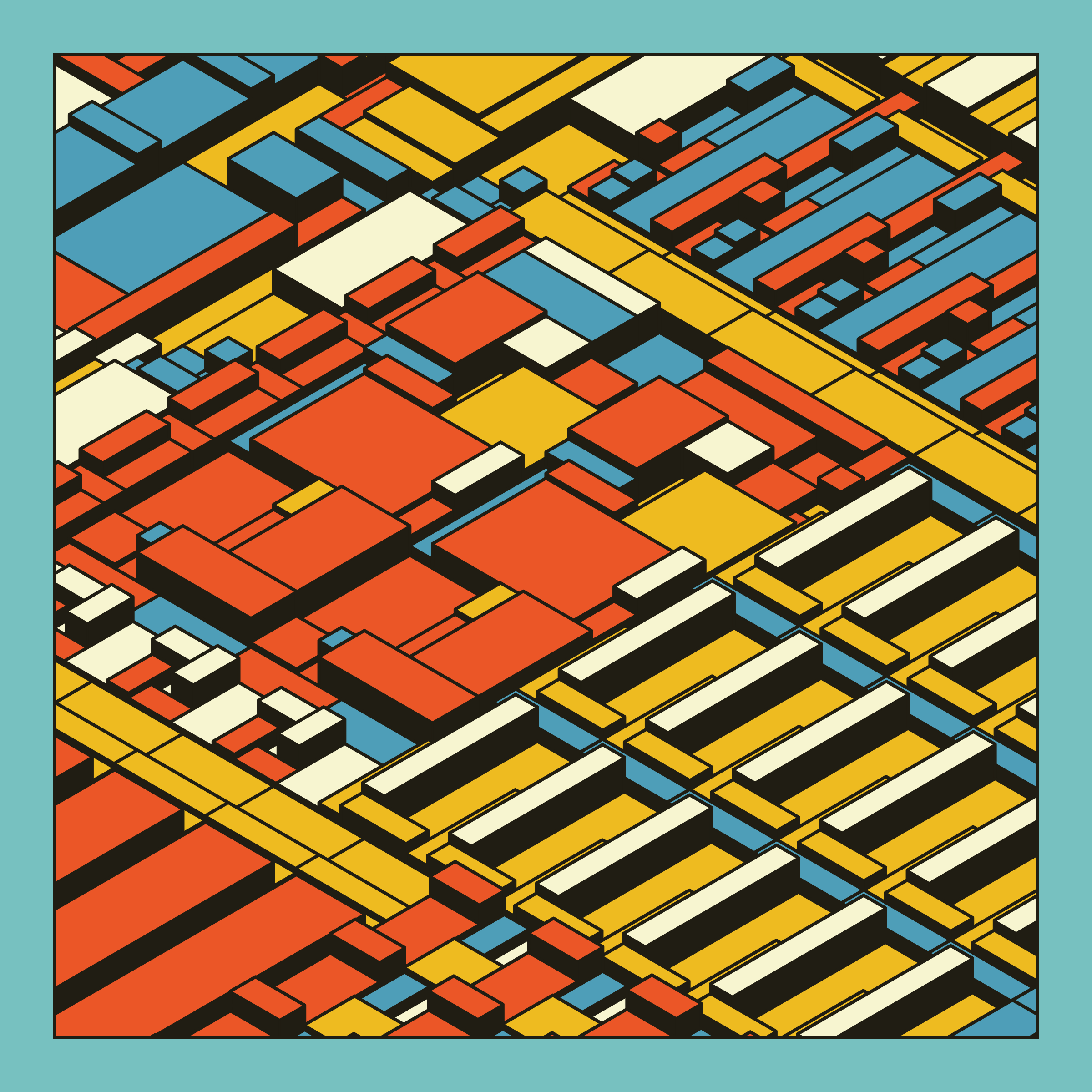 Art Blocks - Art Blocks v2 - Archetype #77 - NFT # 23000077