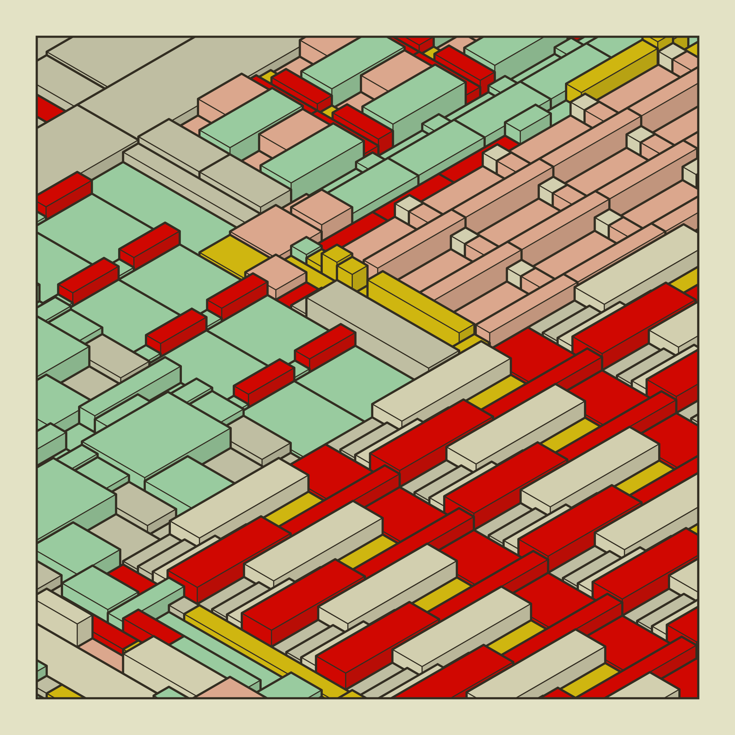 Art Blocks - Art Blocks v2 - Archetype #92 - NFT # 23000092
