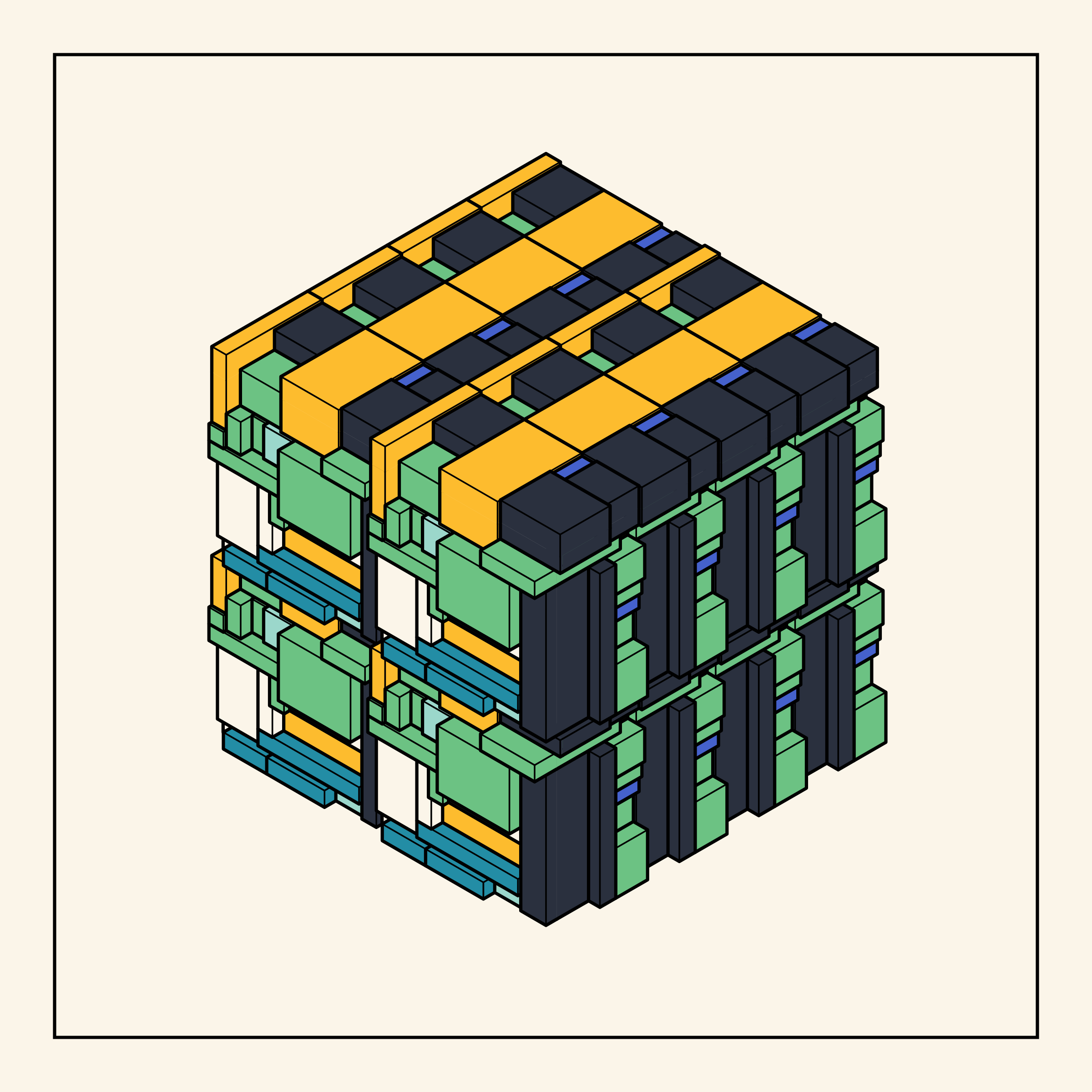 Art Blocks - Art Blocks v2 - Archetype #122 - NFT # 23000122