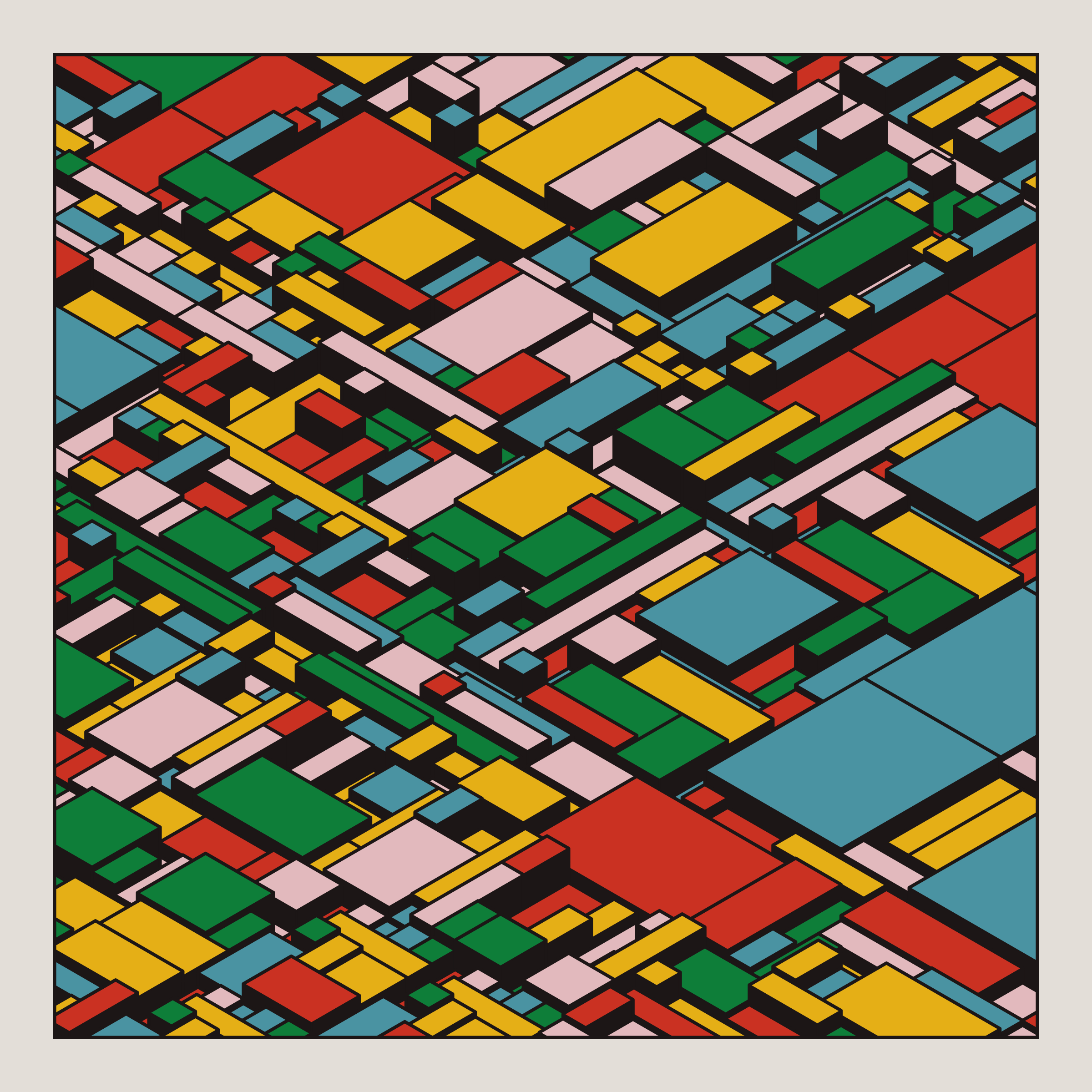 Art Blocks - Art Blocks v2 - Archetype #492 - NFT # 23000492