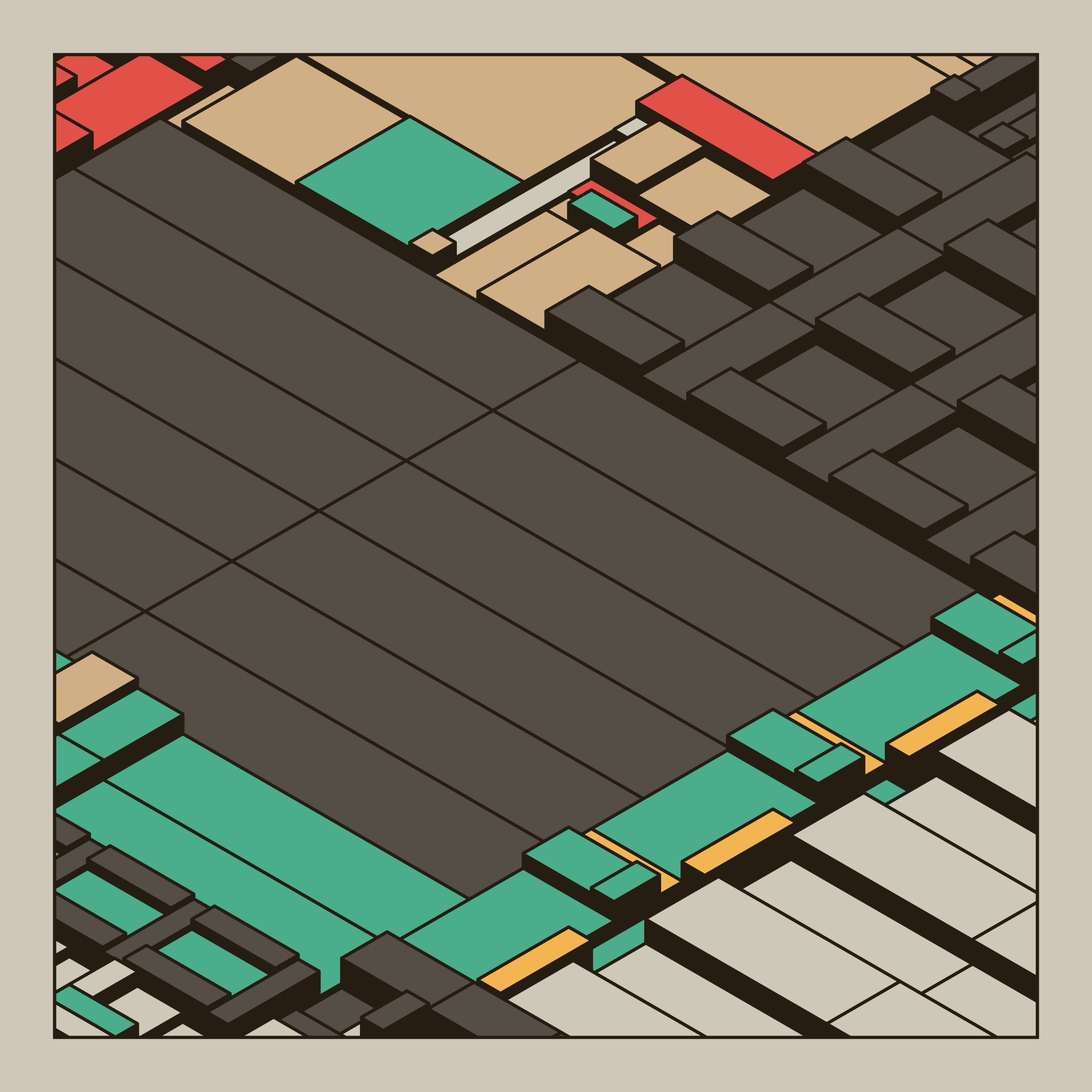 Art Blocks - Art Blocks v2 - Archetype #505 - NFT # 23000505
