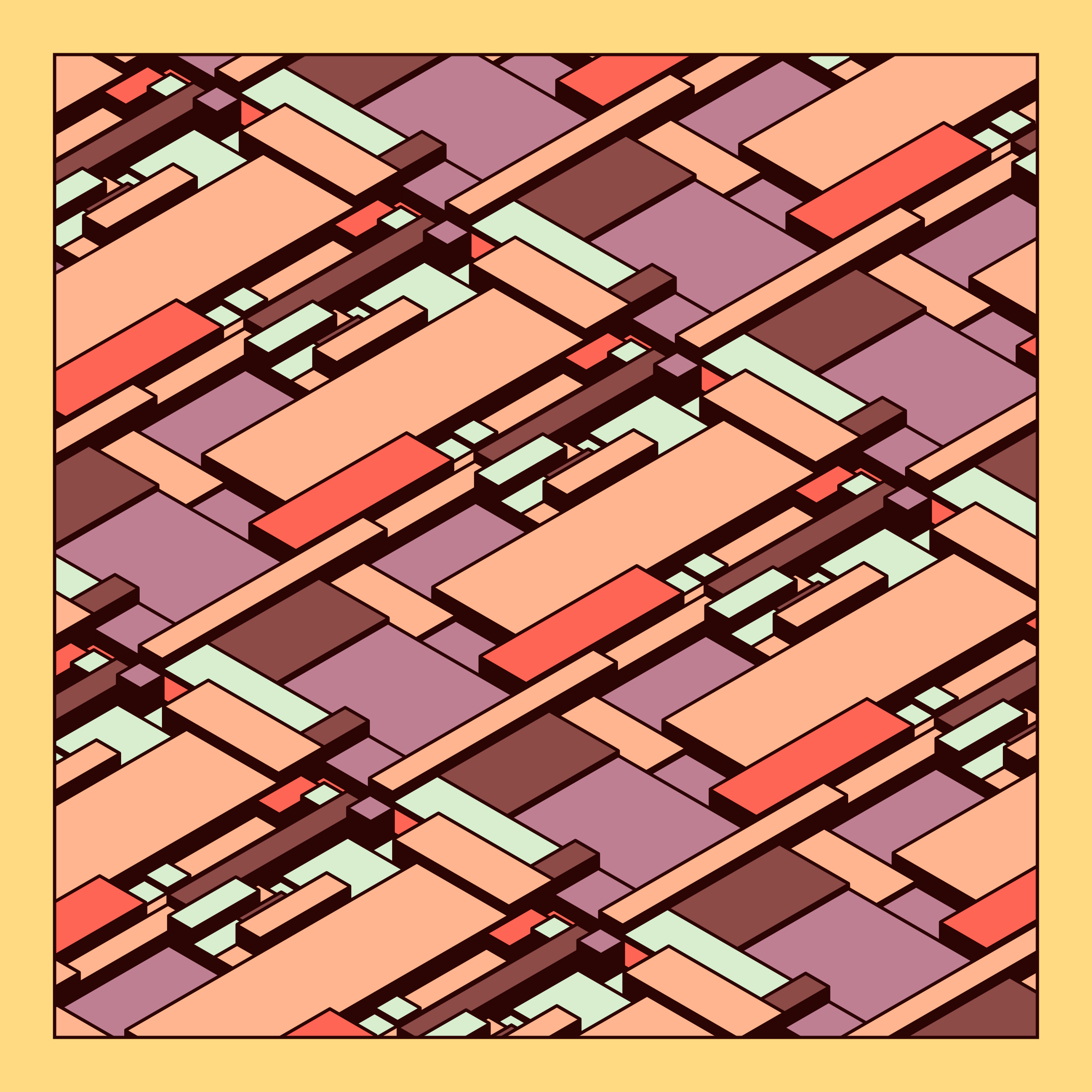 Art Blocks - Art Blocks v2 - Archetype #554 - NFT # 23000554