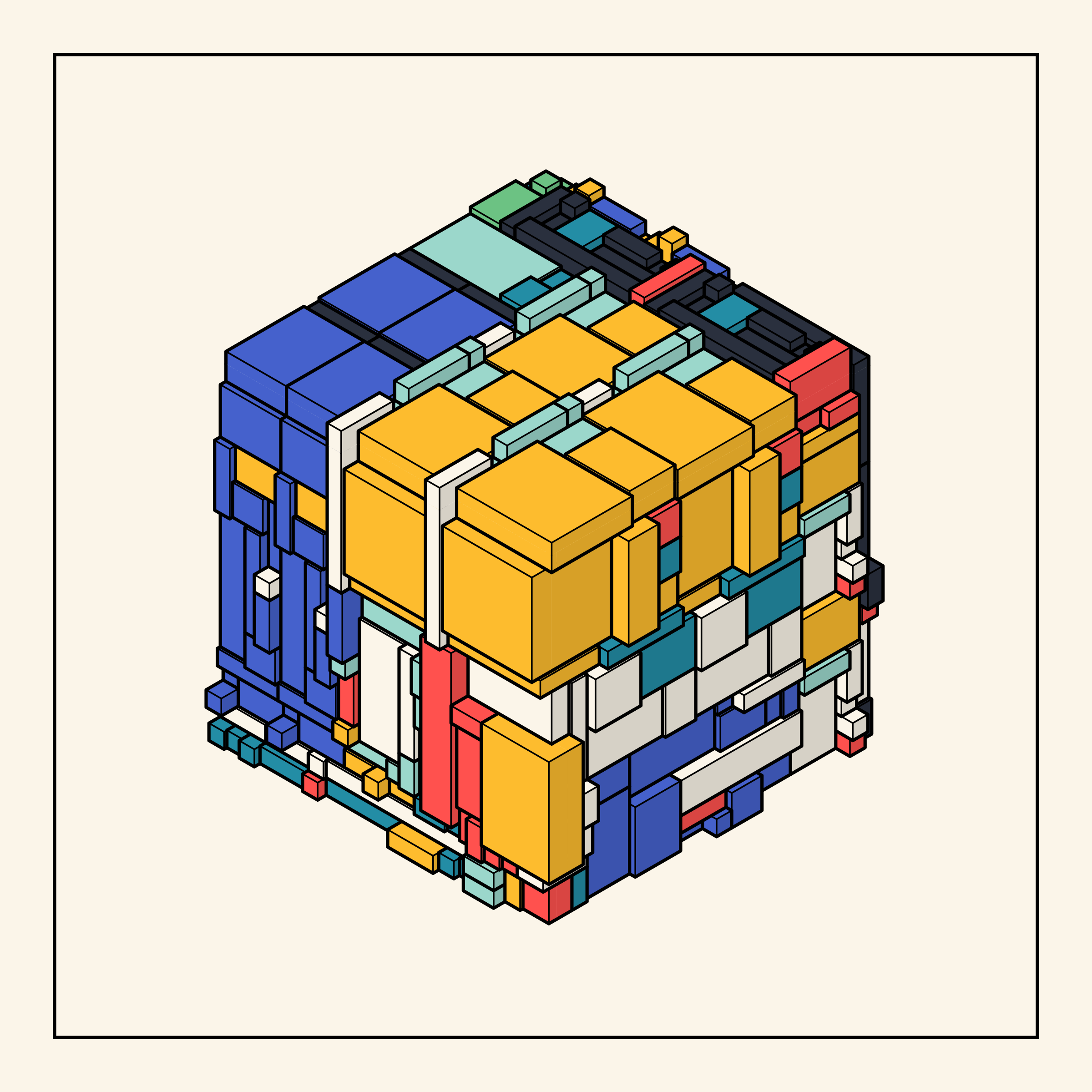 Art Blocks - Art Blocks v2 - Archetype #596 - NFT # 23000596