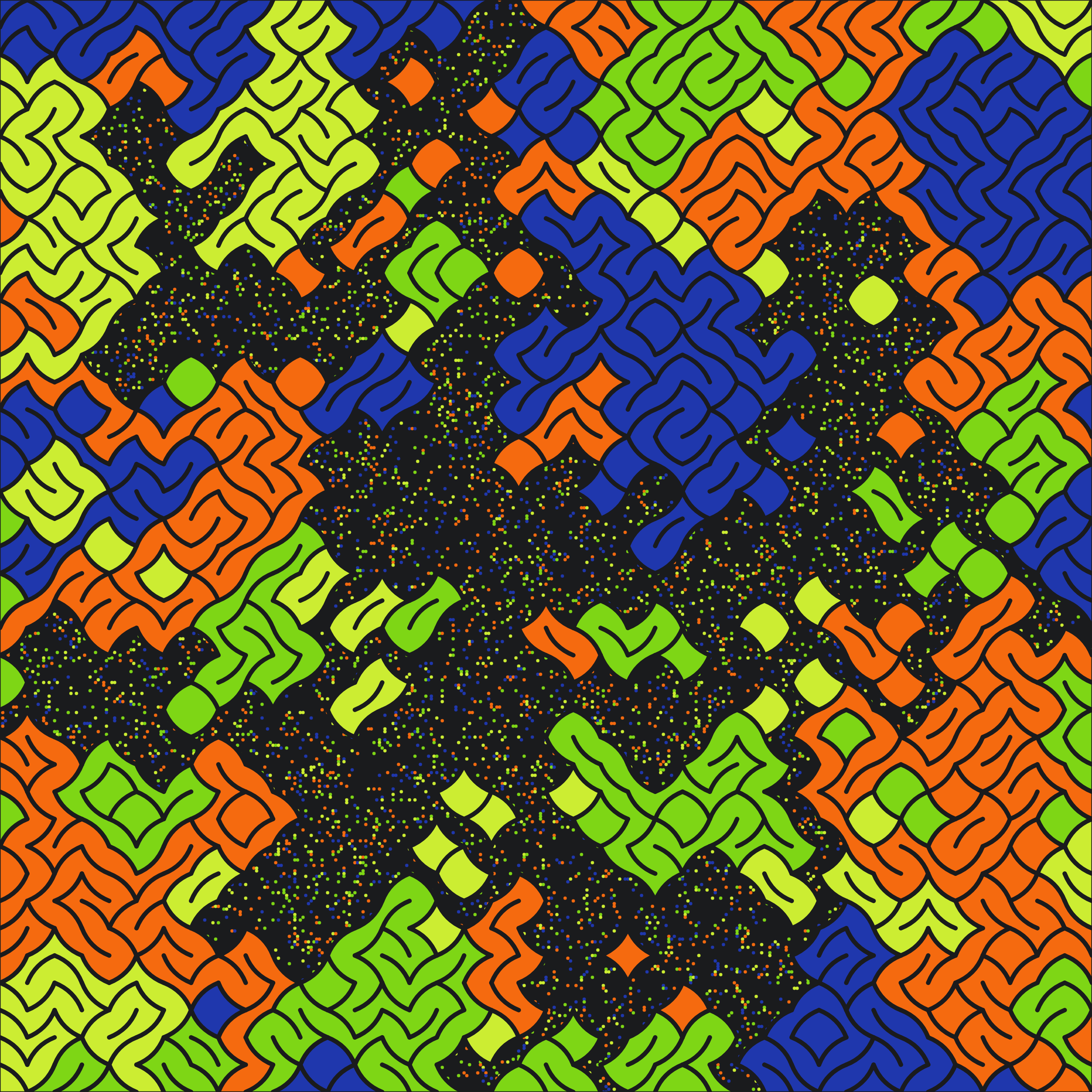 Art Blocks - Art Blocks v2 - Cushions #7 - NFT # 231000007