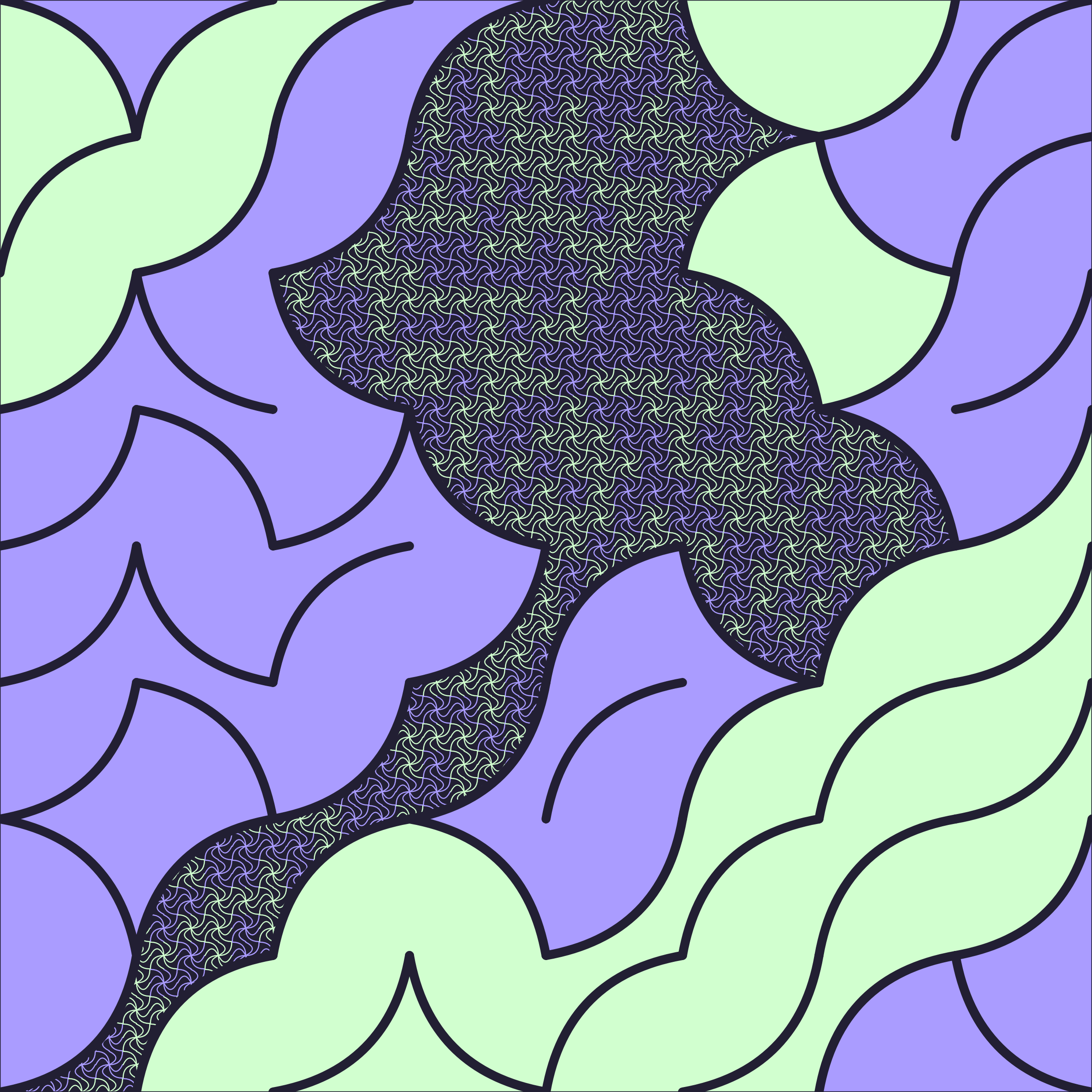 Art Blocks - Art Blocks v2 - Cushions #33 - NFT # 231000033