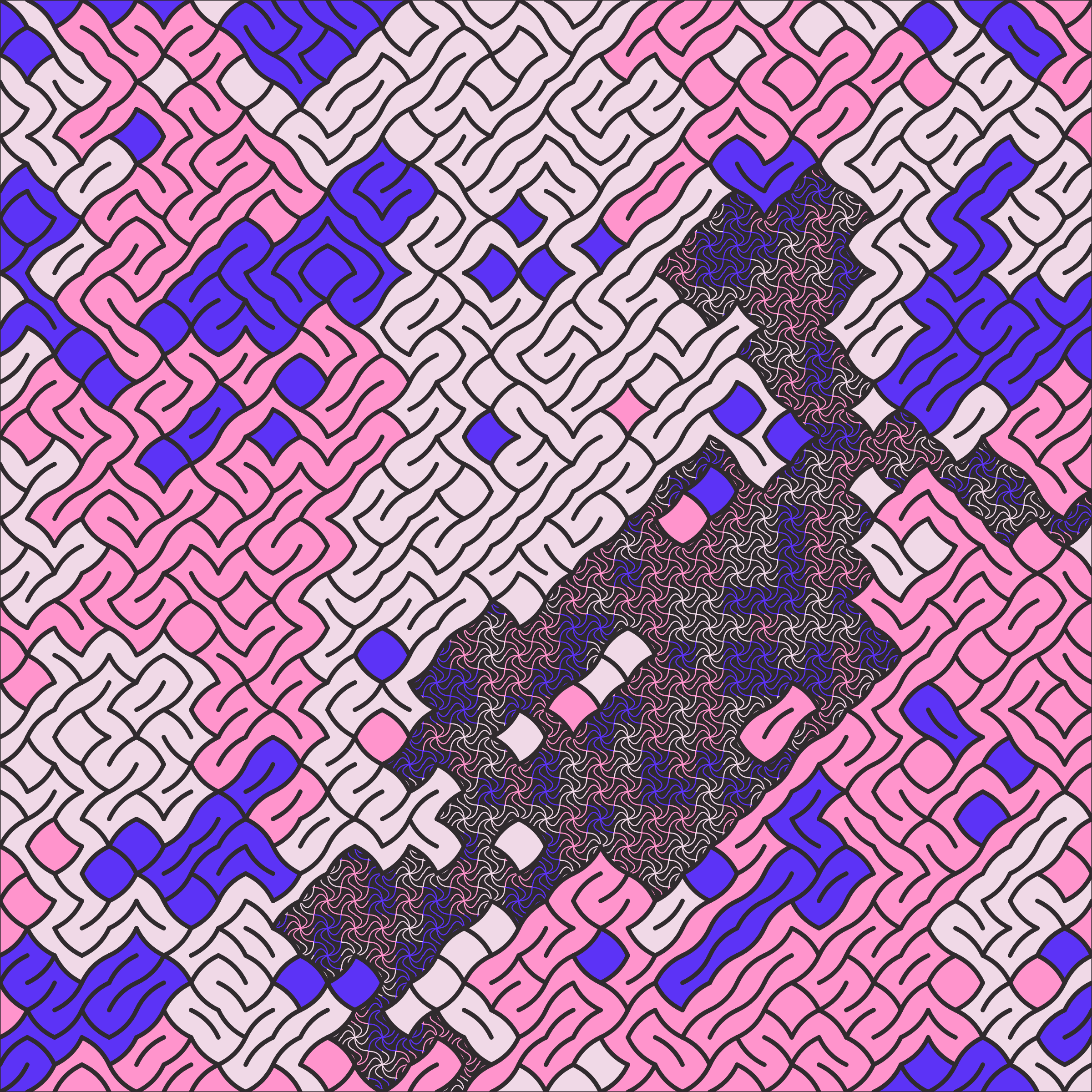 Art Blocks - Art Blocks v2 - Cushions #36 - NFT # 231000036