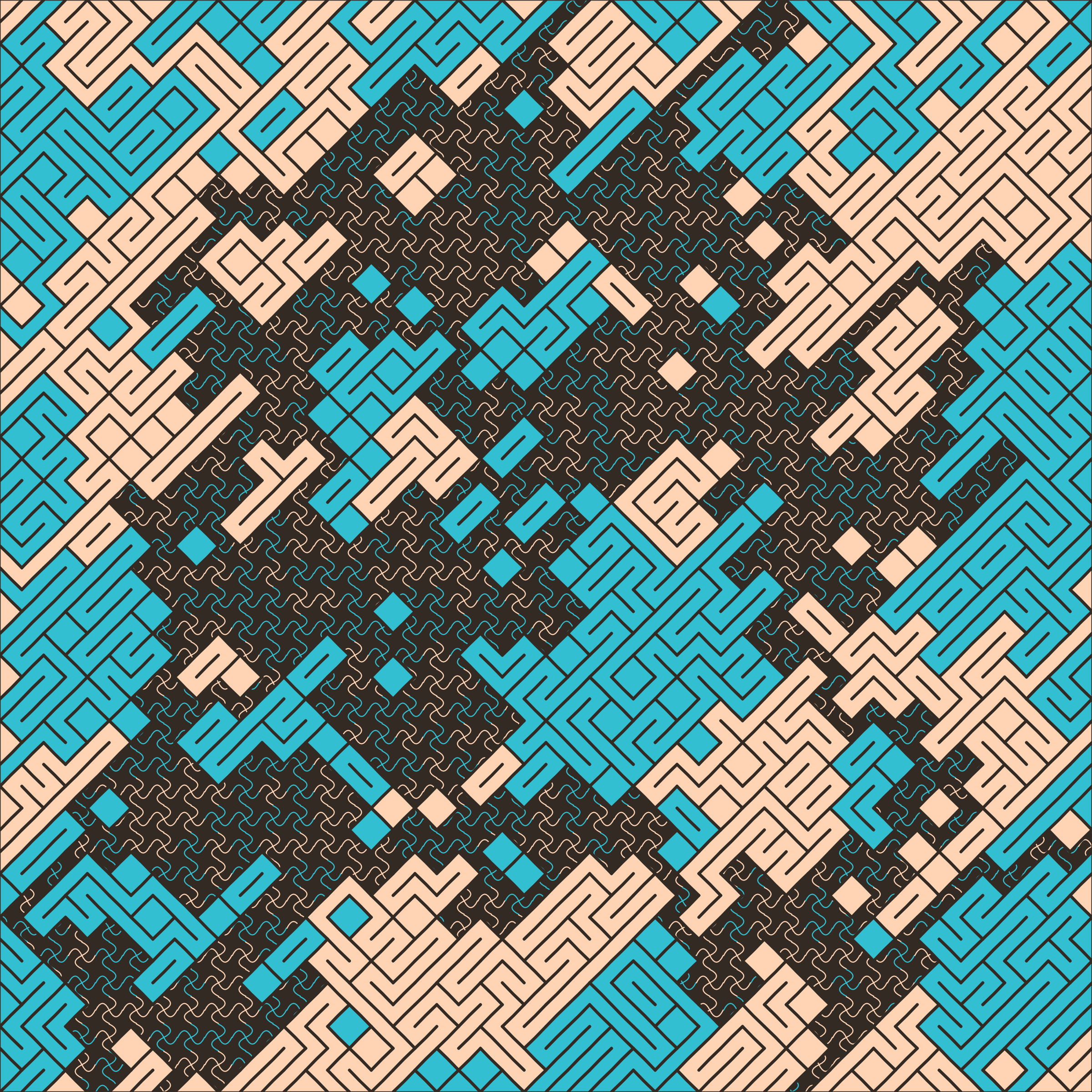 Art Blocks - Art Blocks v2 - Cushions #41 - NFT # 231000041