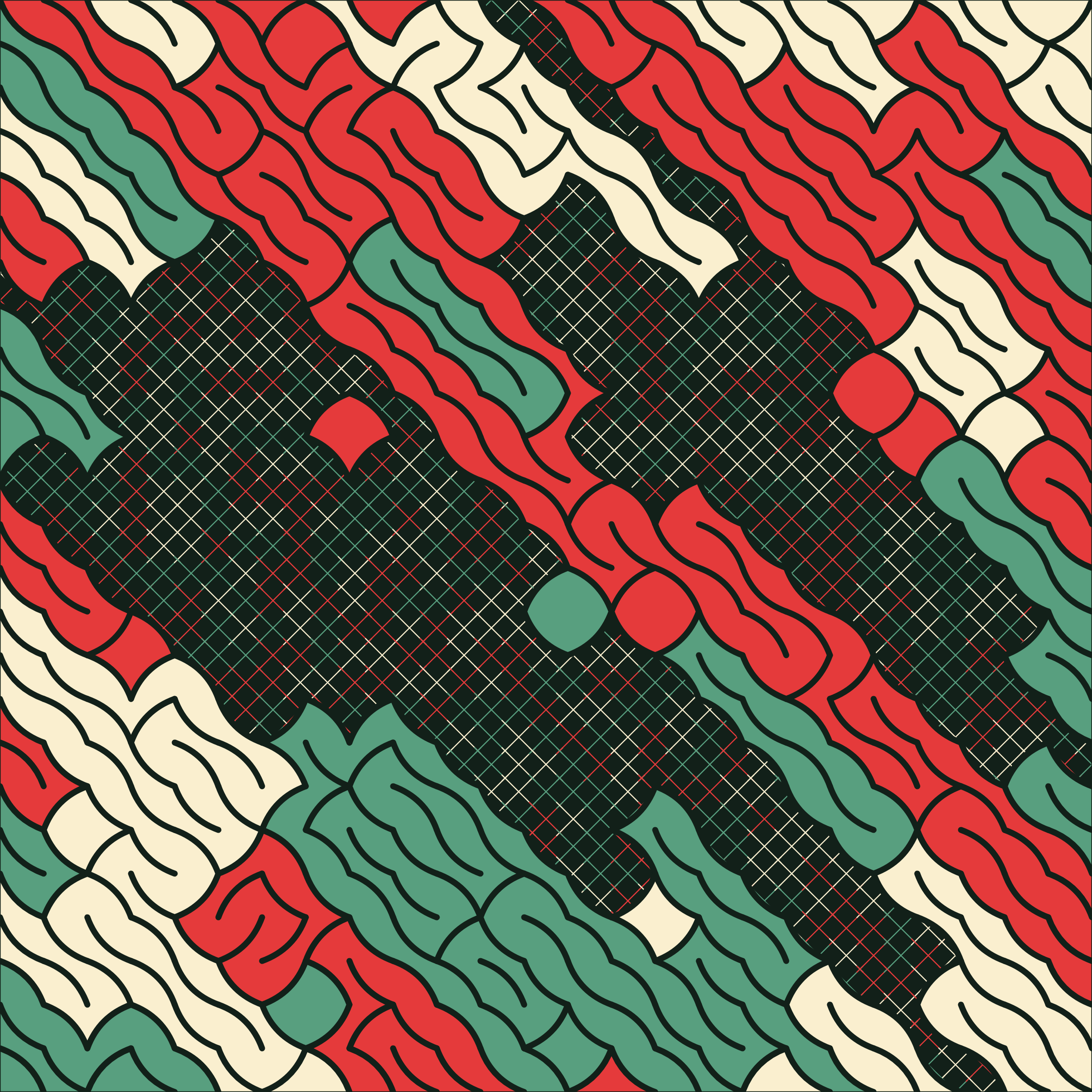 Art Blocks - Art Blocks v2 - Cushions #53 - NFT # 231000053