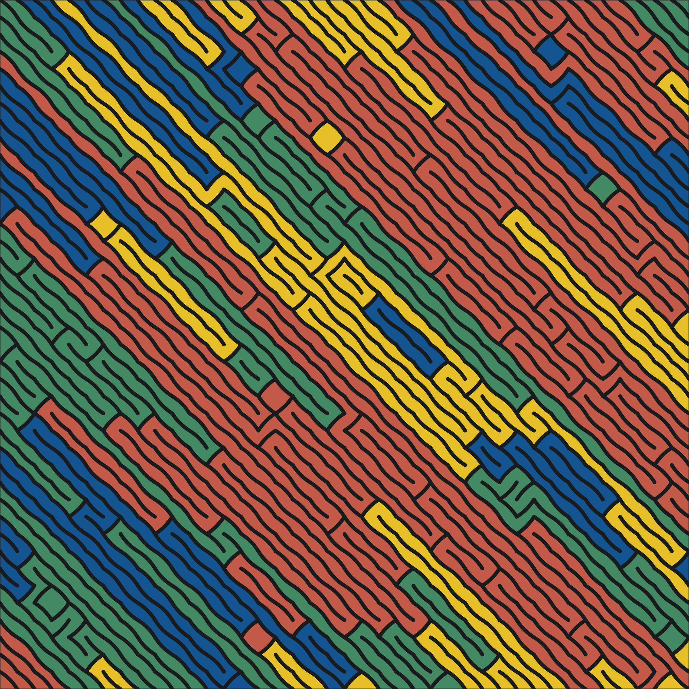 Art Blocks - Art Blocks v2 - Cushions #58 - NFT # 231000058