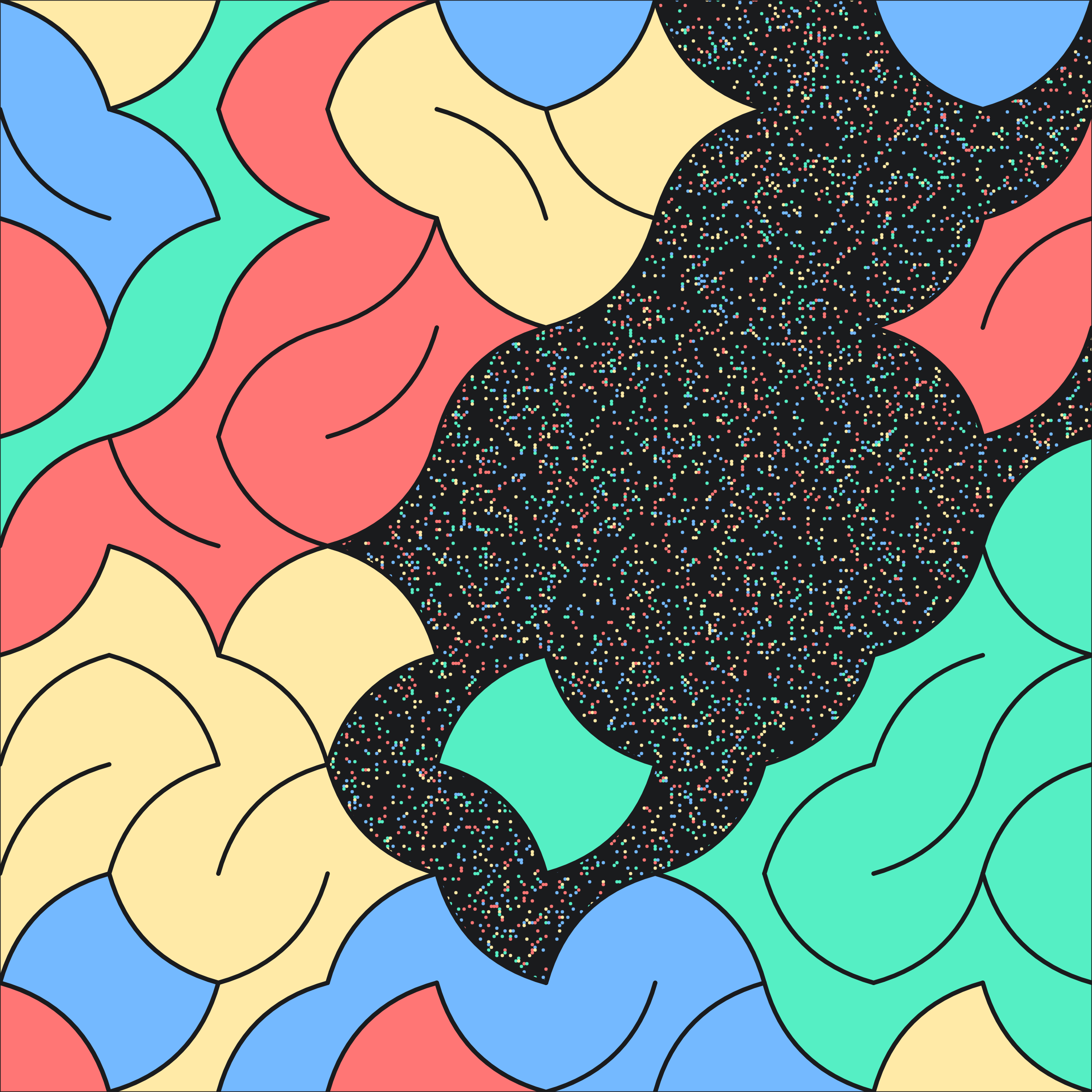 Art Blocks - Art Blocks v2 - Cushions #88 - NFT # 231000088