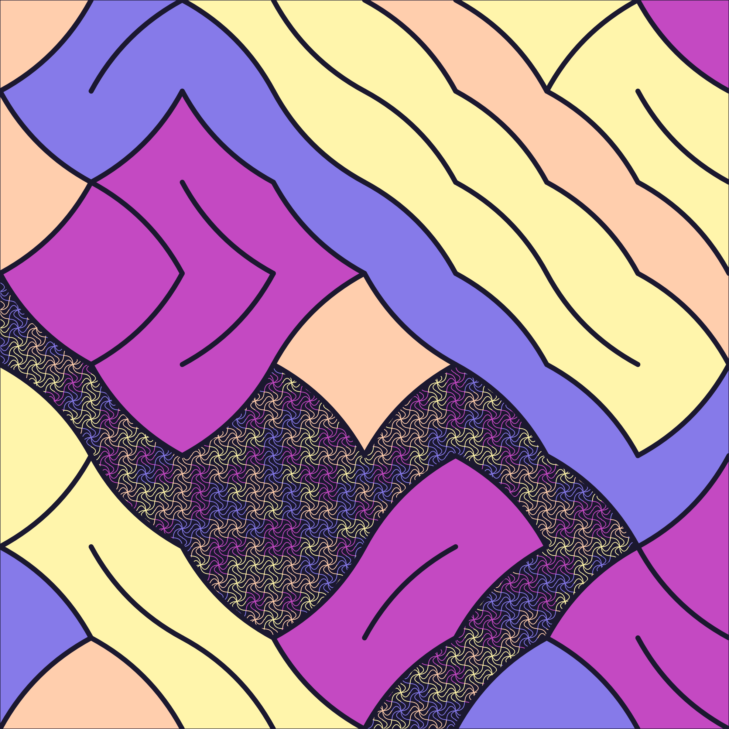 Art Blocks - Art Blocks v2 - Cushions #97 - NFT # 231000097