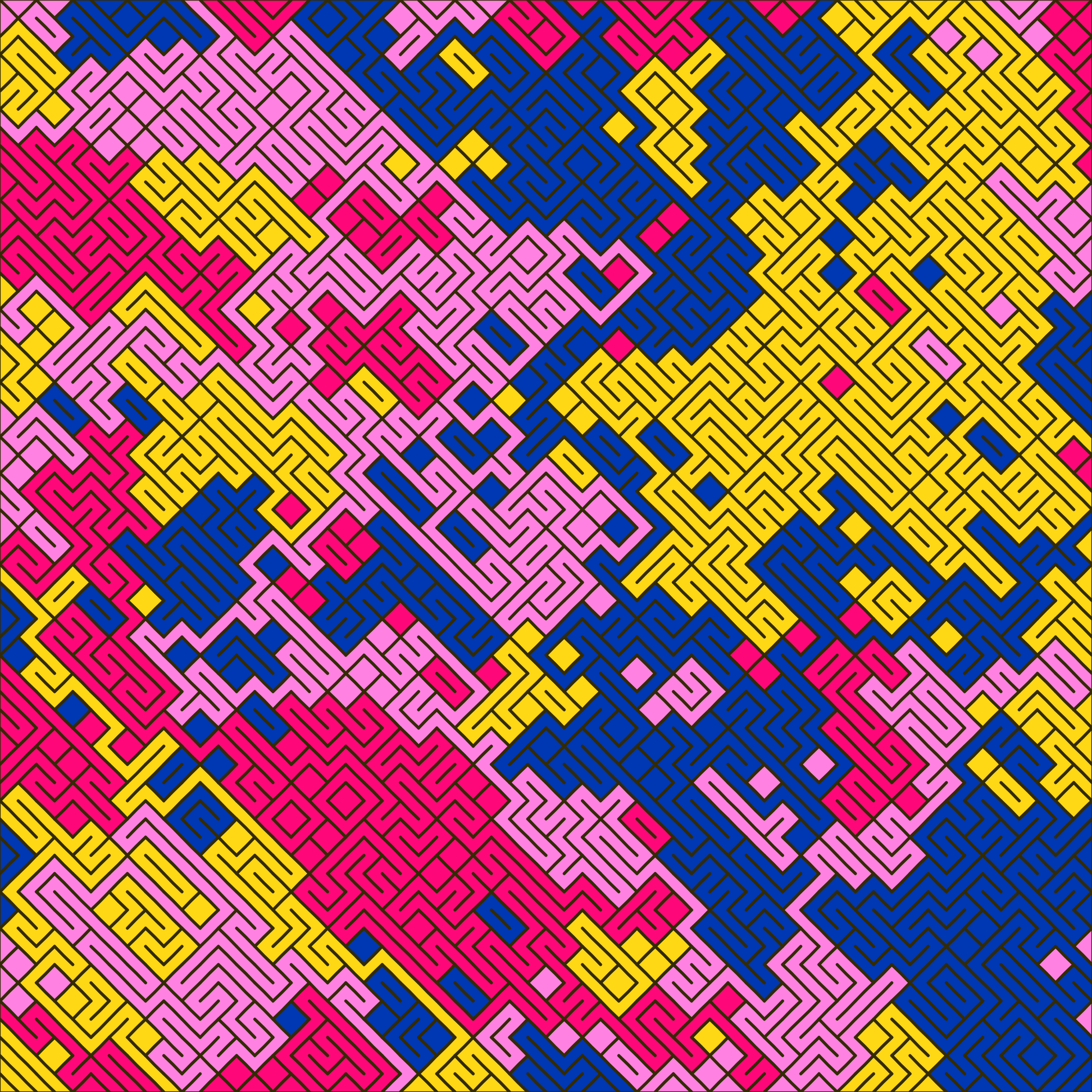 Art Blocks - Art Blocks v2 - Cushions #108 - NFT # 231000108