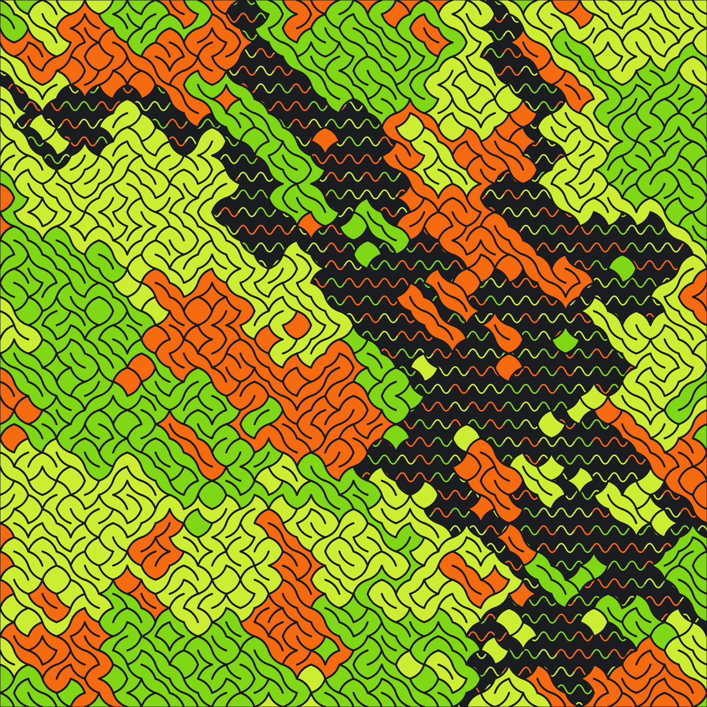 Art Blocks - Art Blocks v2 - Cushions #112 - NFT # 231000112