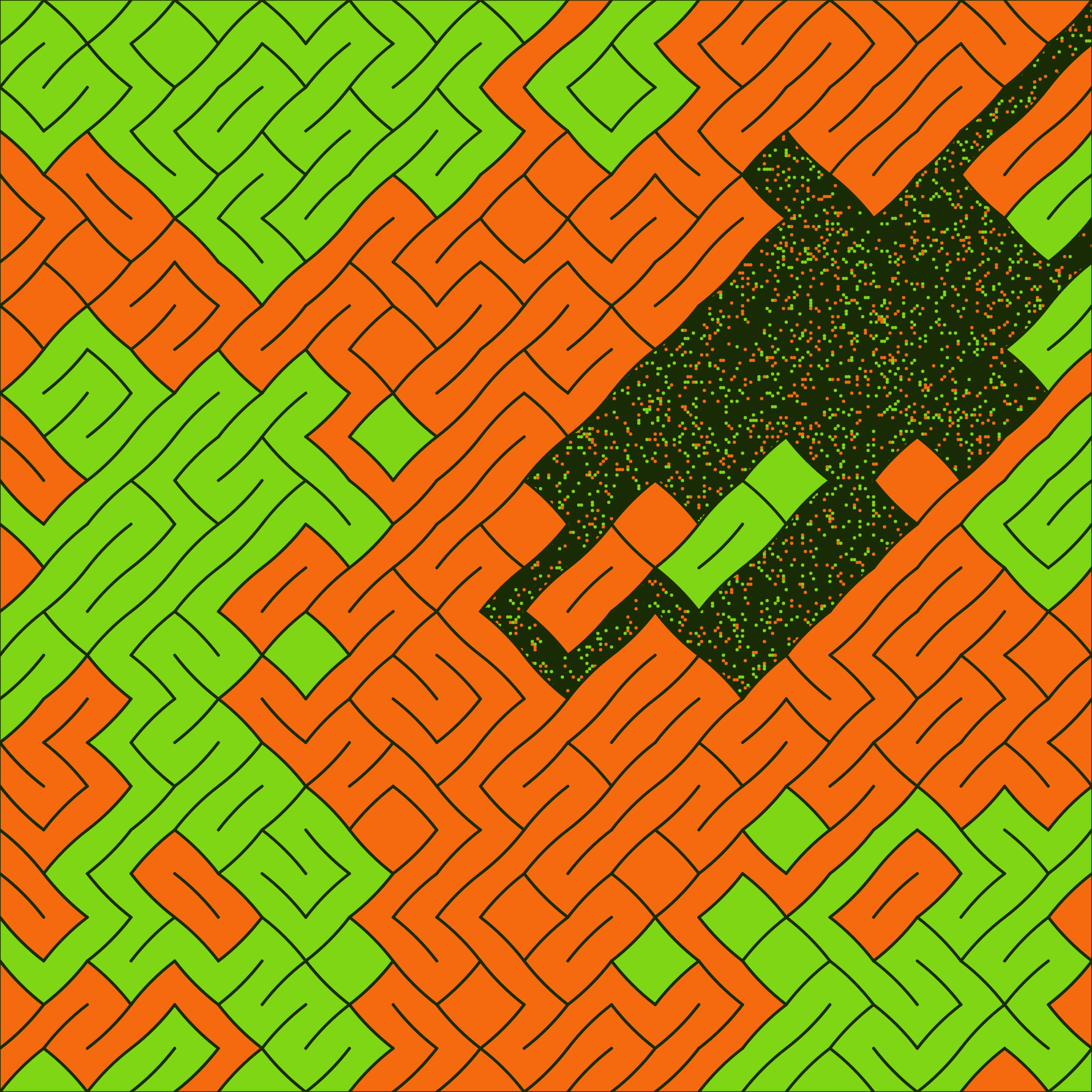 Art Blocks - Art Blocks v2 - Cushions #127 - NFT # 231000127