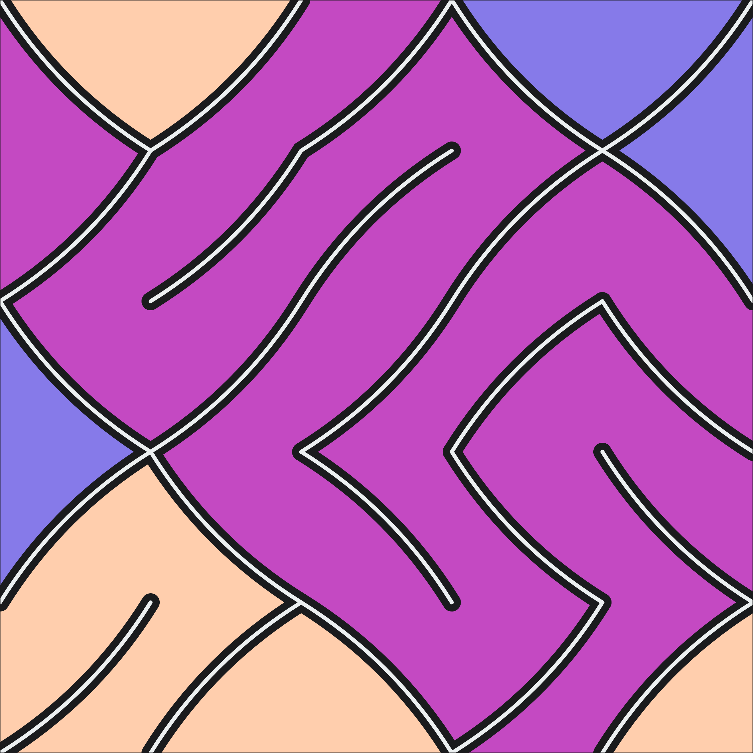 Art Blocks - Art Blocks v2 - Cushions #134 - NFT # 231000134