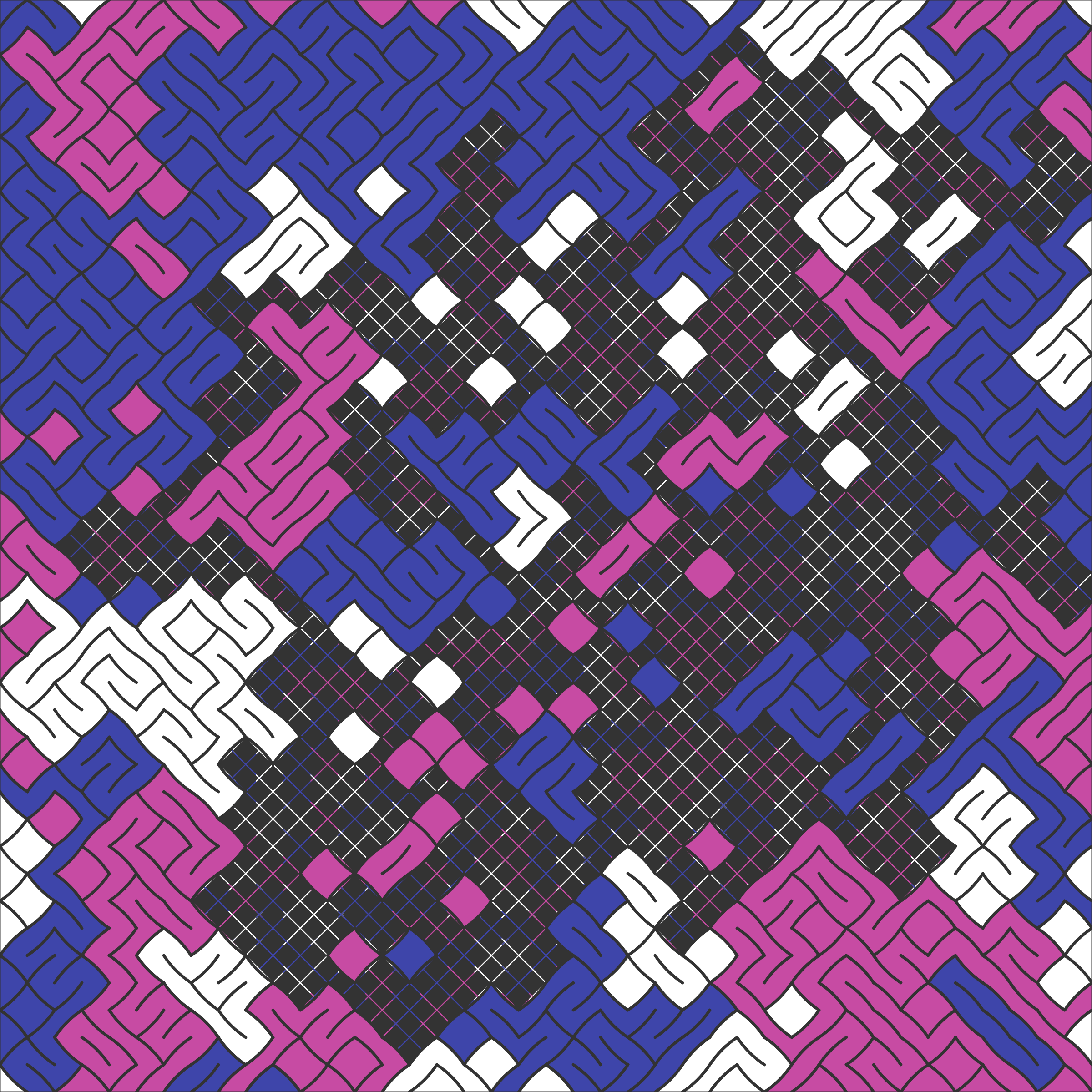 Art Blocks - Art Blocks v2 - Cushions #135 - NFT # 231000135