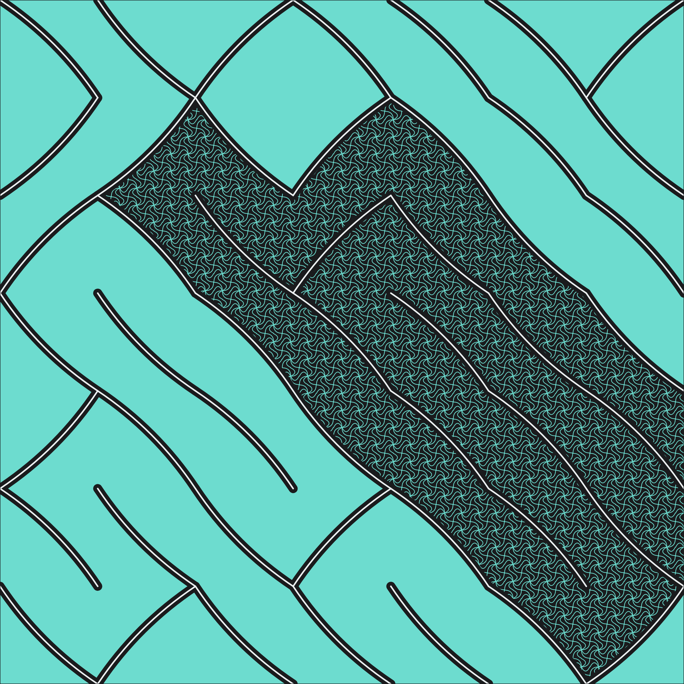 Art Blocks - Art Blocks v2 - Cushions #143 - NFT # 231000143