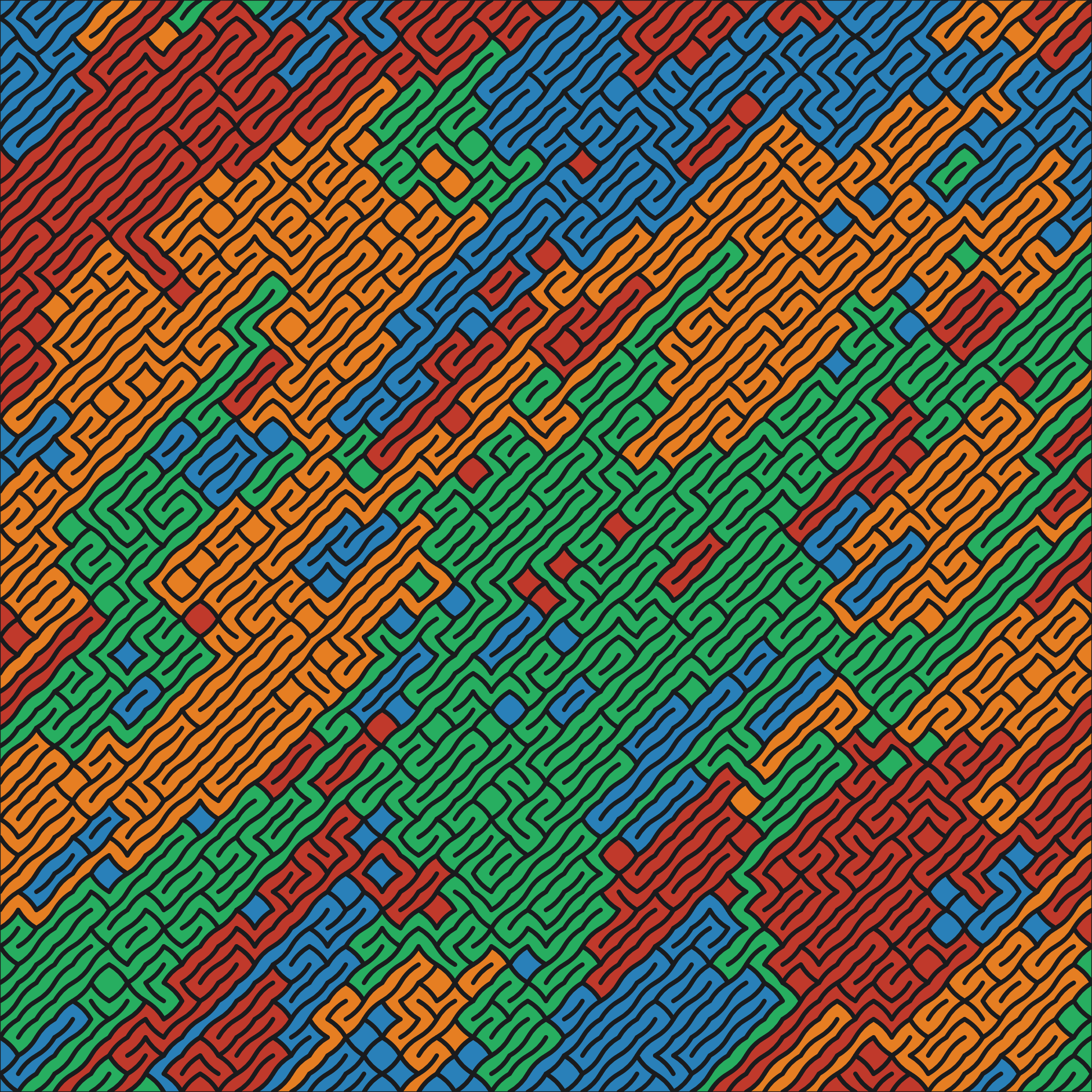 Art Blocks - Art Blocks v2 - Cushions #155 - NFT # 231000155