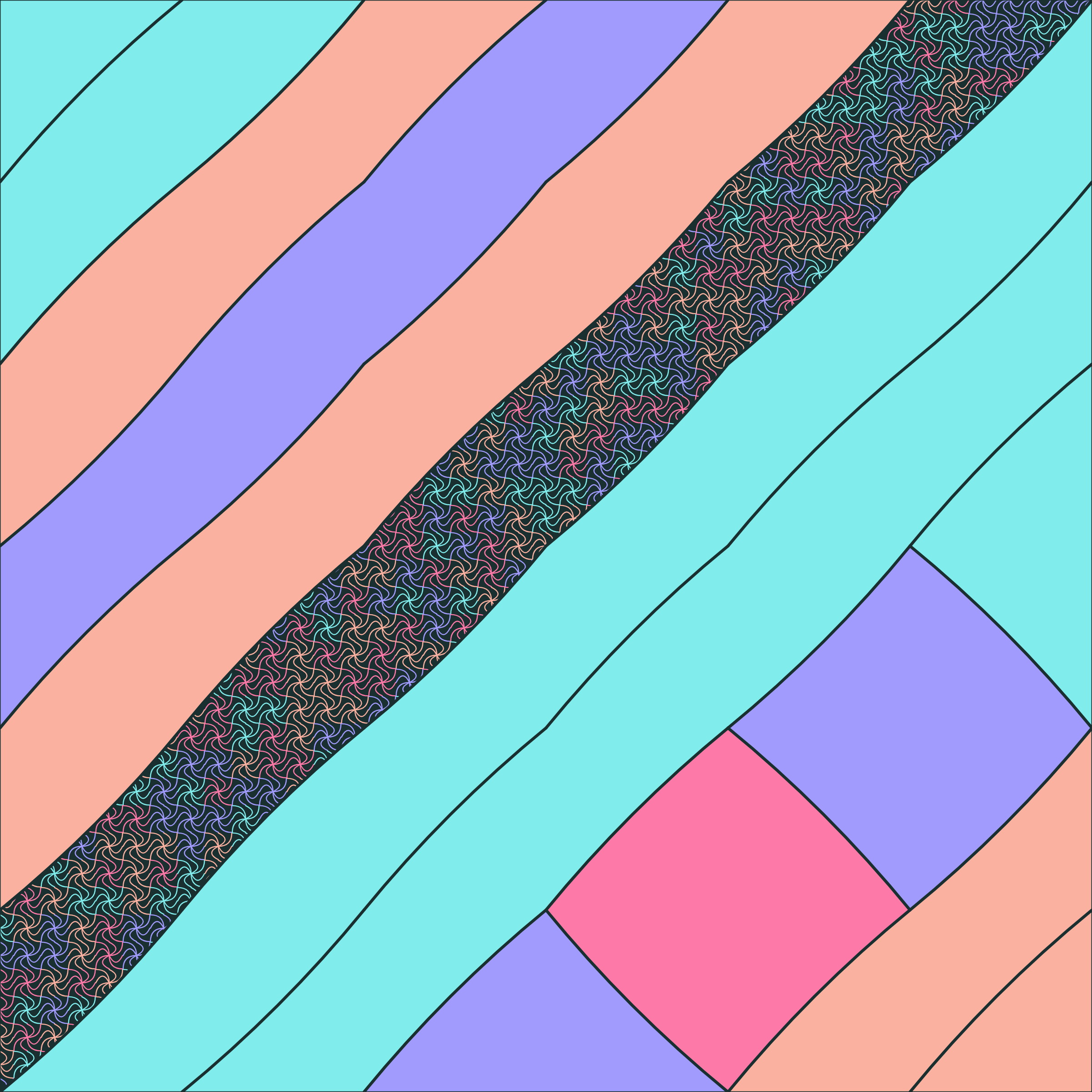 Art Blocks - Art Blocks v2 - Cushions #165 - NFT # 231000165