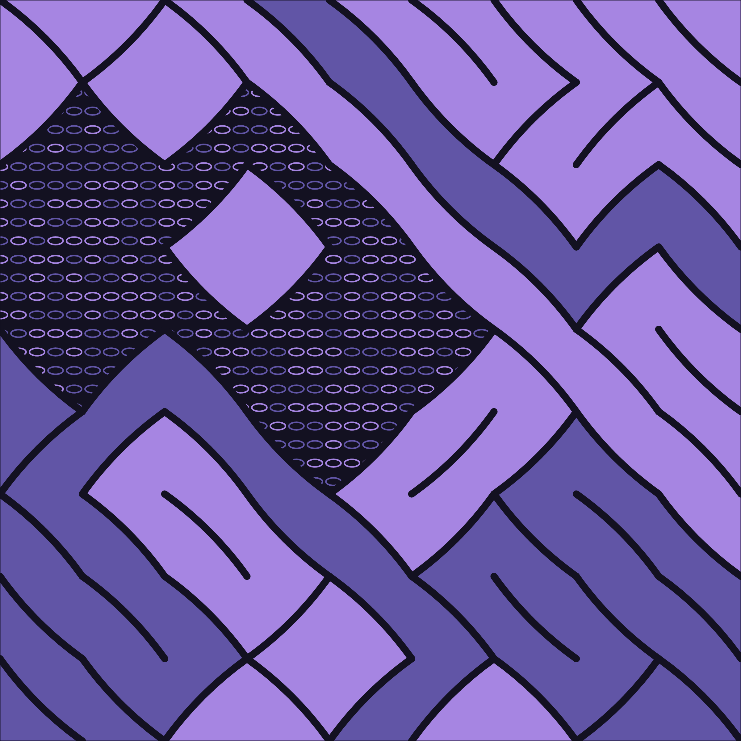 Art Blocks - Art Blocks v2 - Cushions #168 - NFT # 231000168