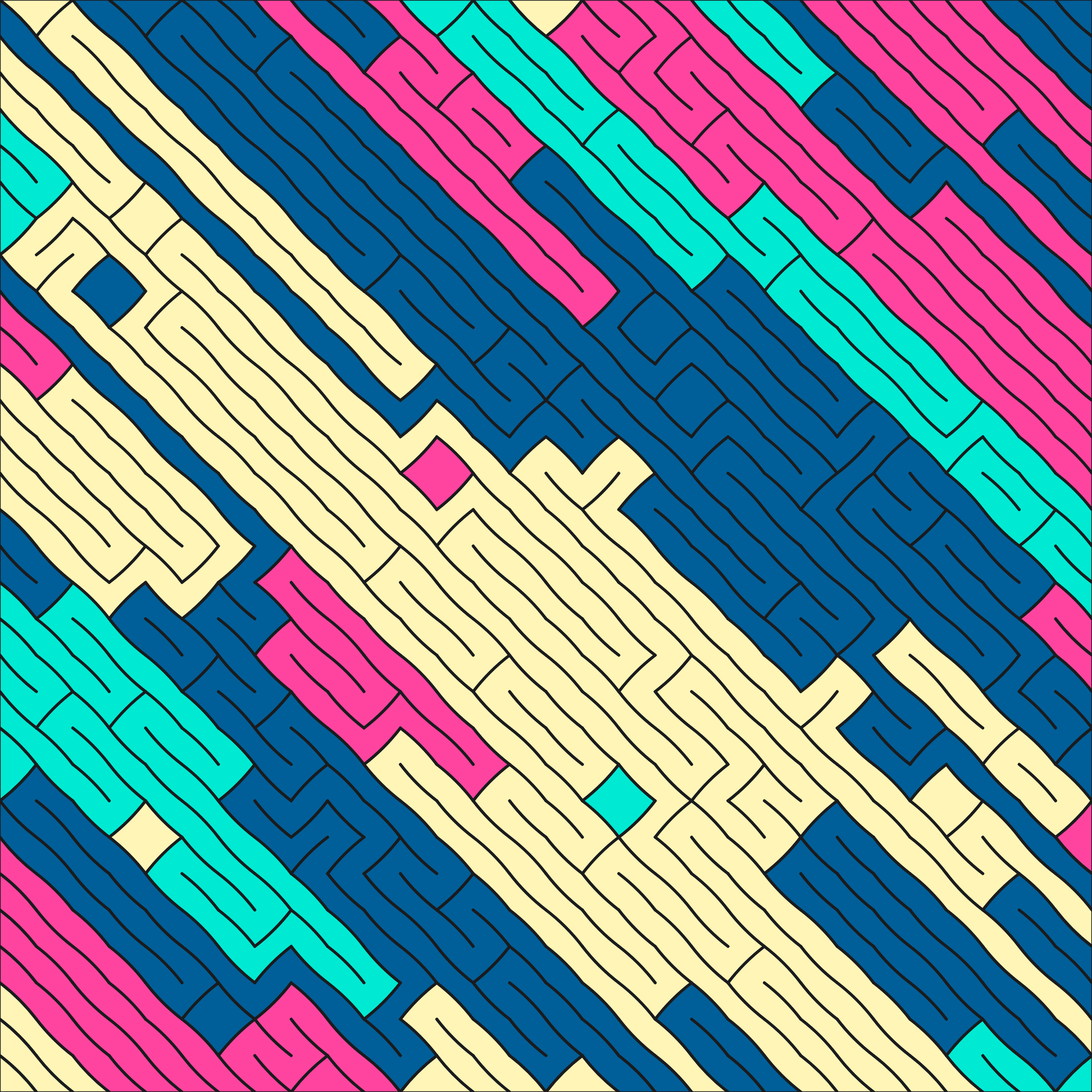 Art Blocks - Art Blocks v2 - Cushions #190 - NFT # 231000190