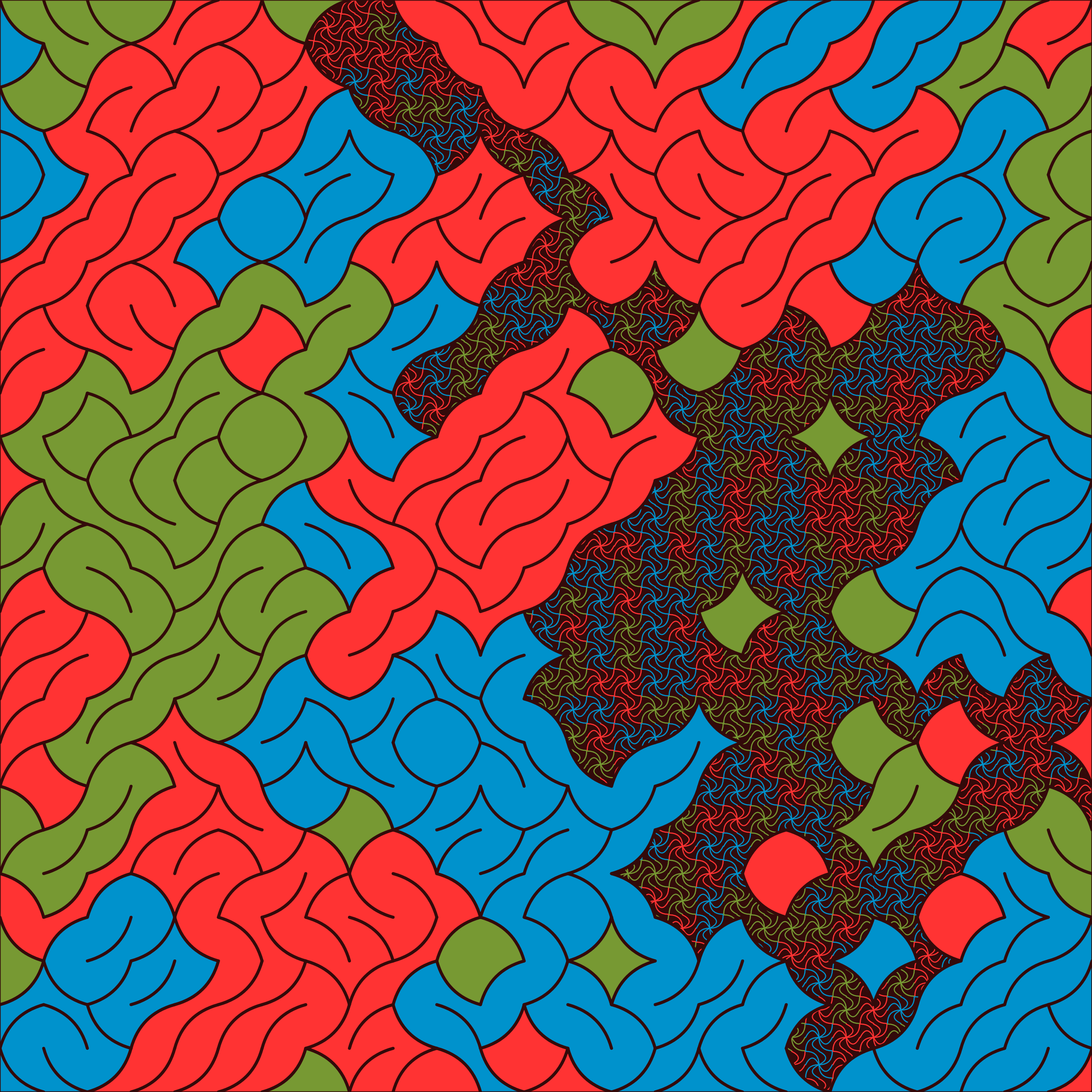 Art Blocks - Art Blocks v2 - Cushions #194 - NFT # 231000194