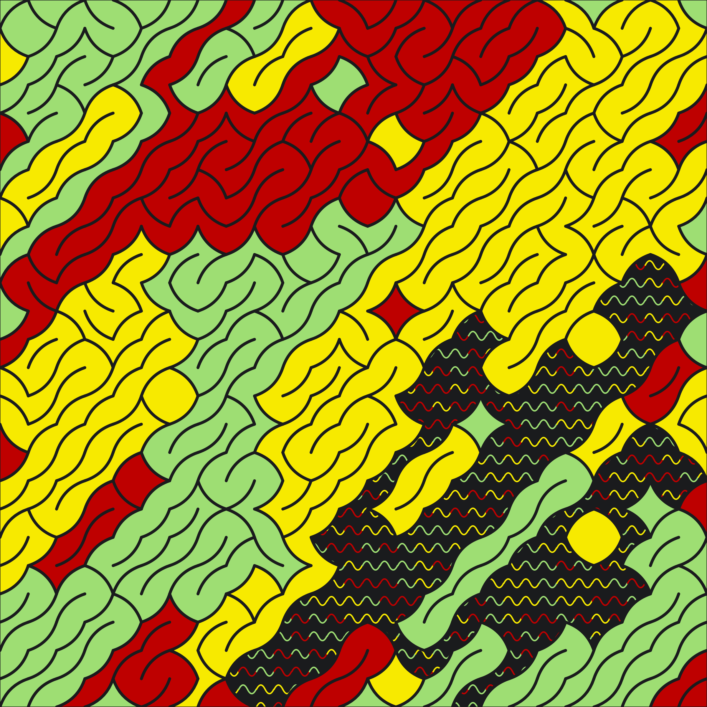 Art Blocks - Art Blocks v2 - Cushions #195 - NFT # 231000195