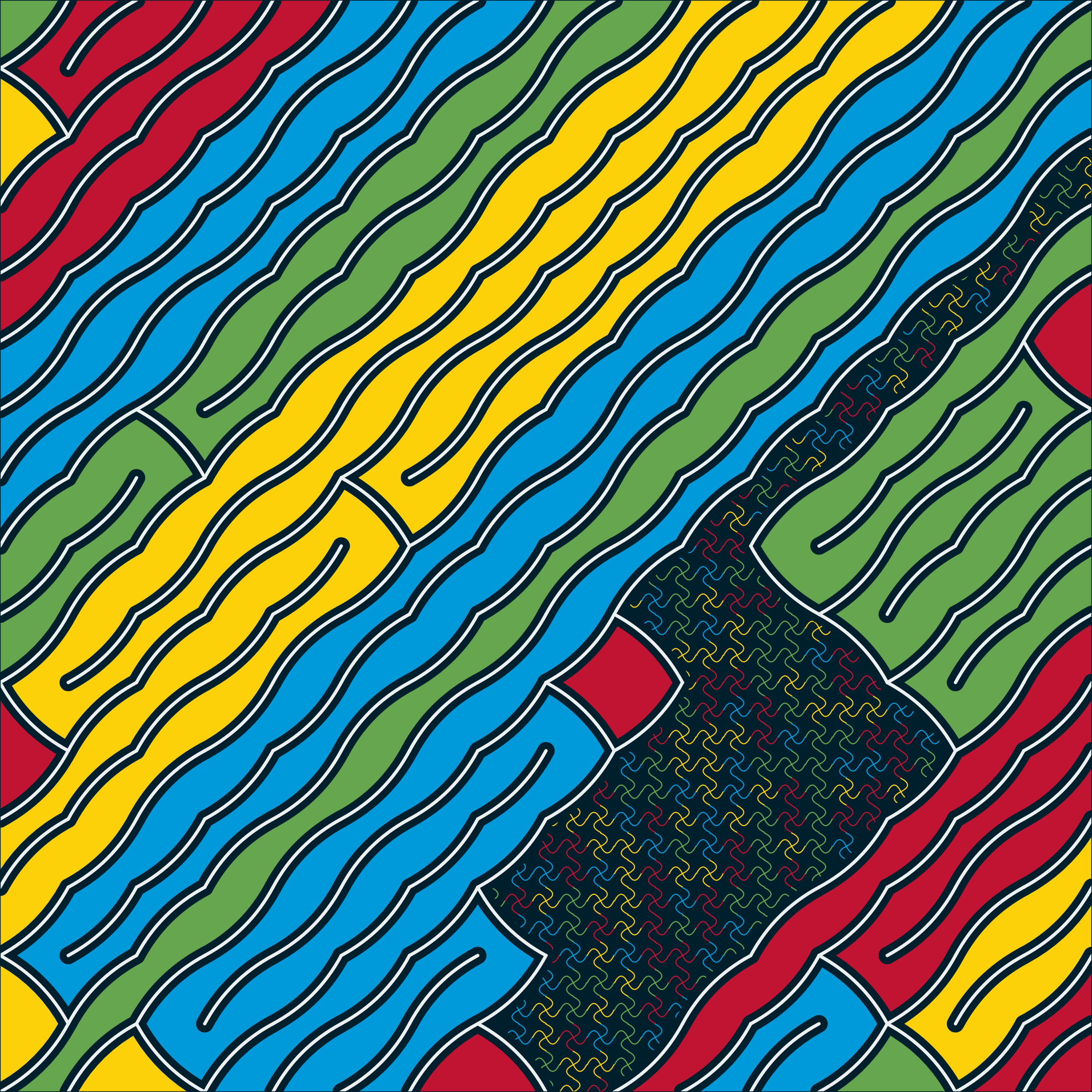 Art Blocks - Art Blocks v2 - Cushions #196 - NFT # 231000196