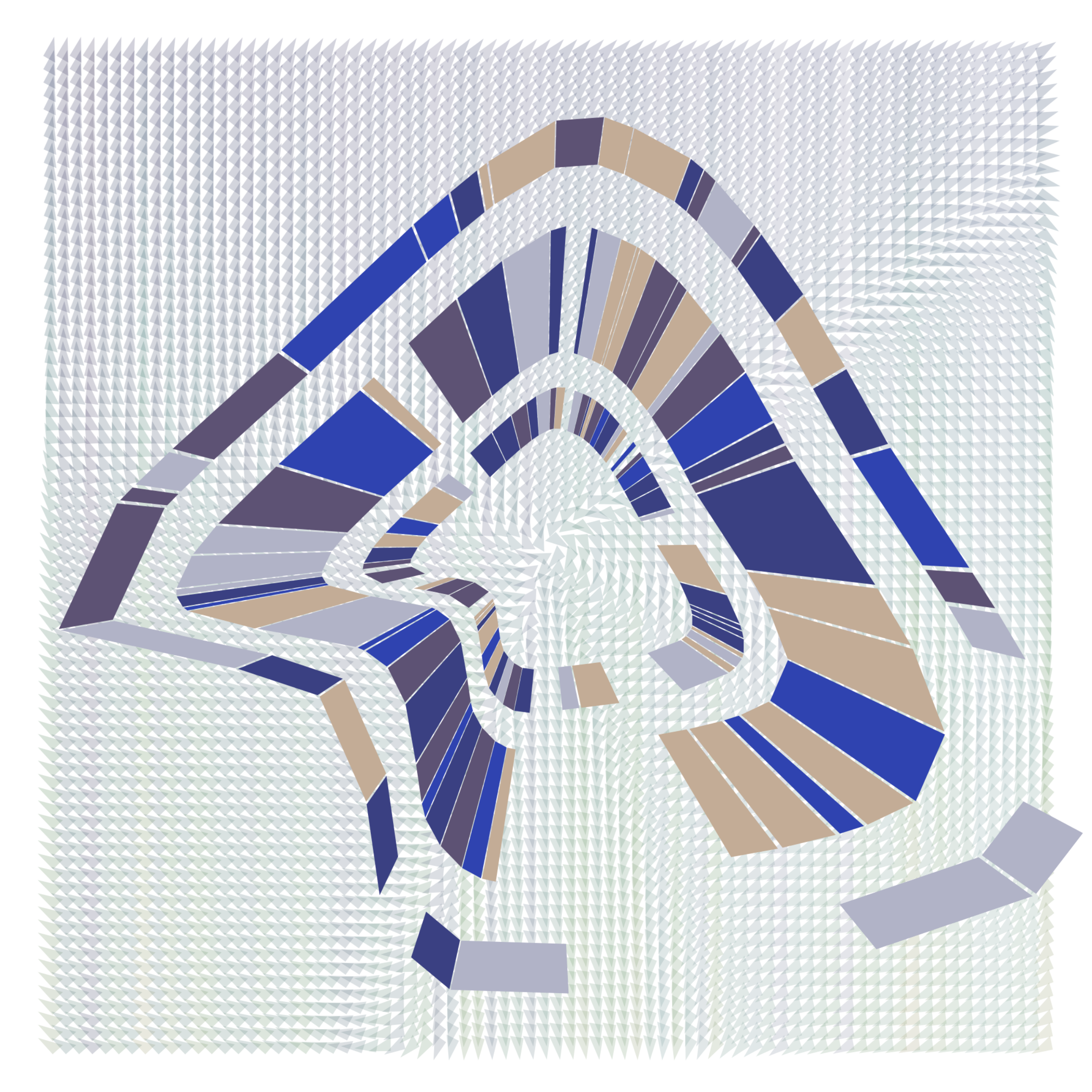 Art Blocks - Art Blocks v2 - AlphaModica #62 - NFT # 238000062