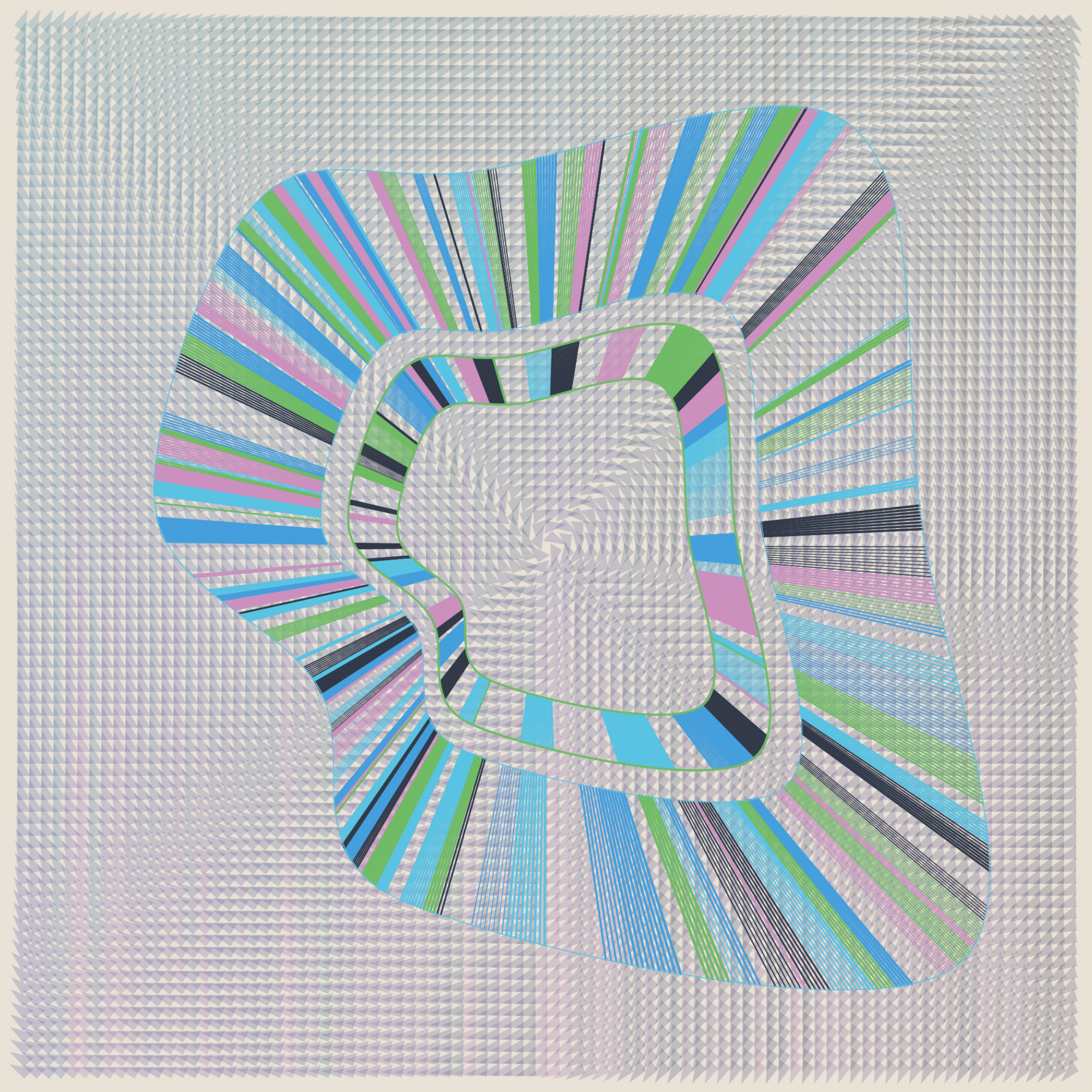 Art Blocks - Art Blocks v2 - AlphaModica #83 - NFT # 238000083