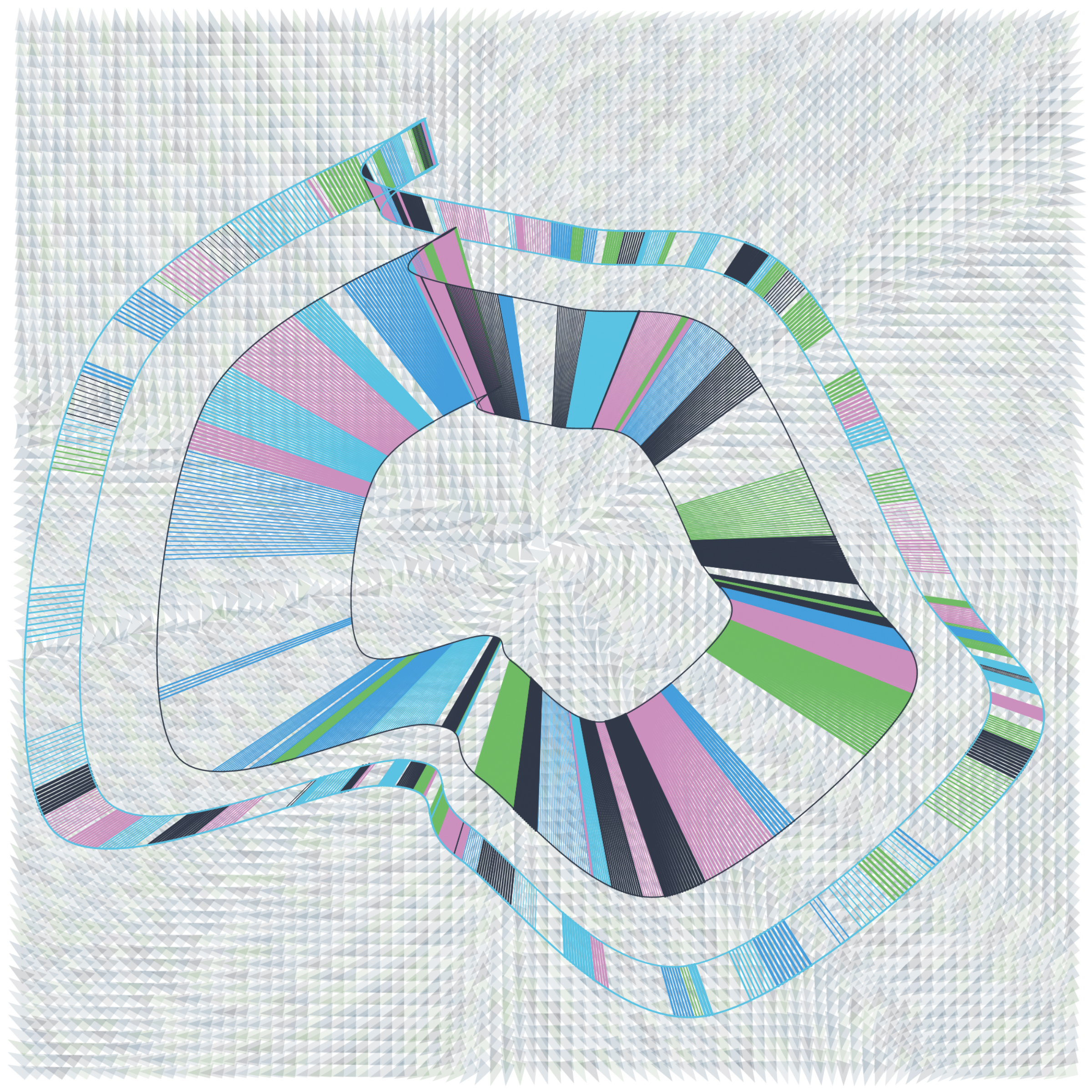 Art Blocks - Art Blocks v2 - AlphaModica #85 - NFT # 238000085