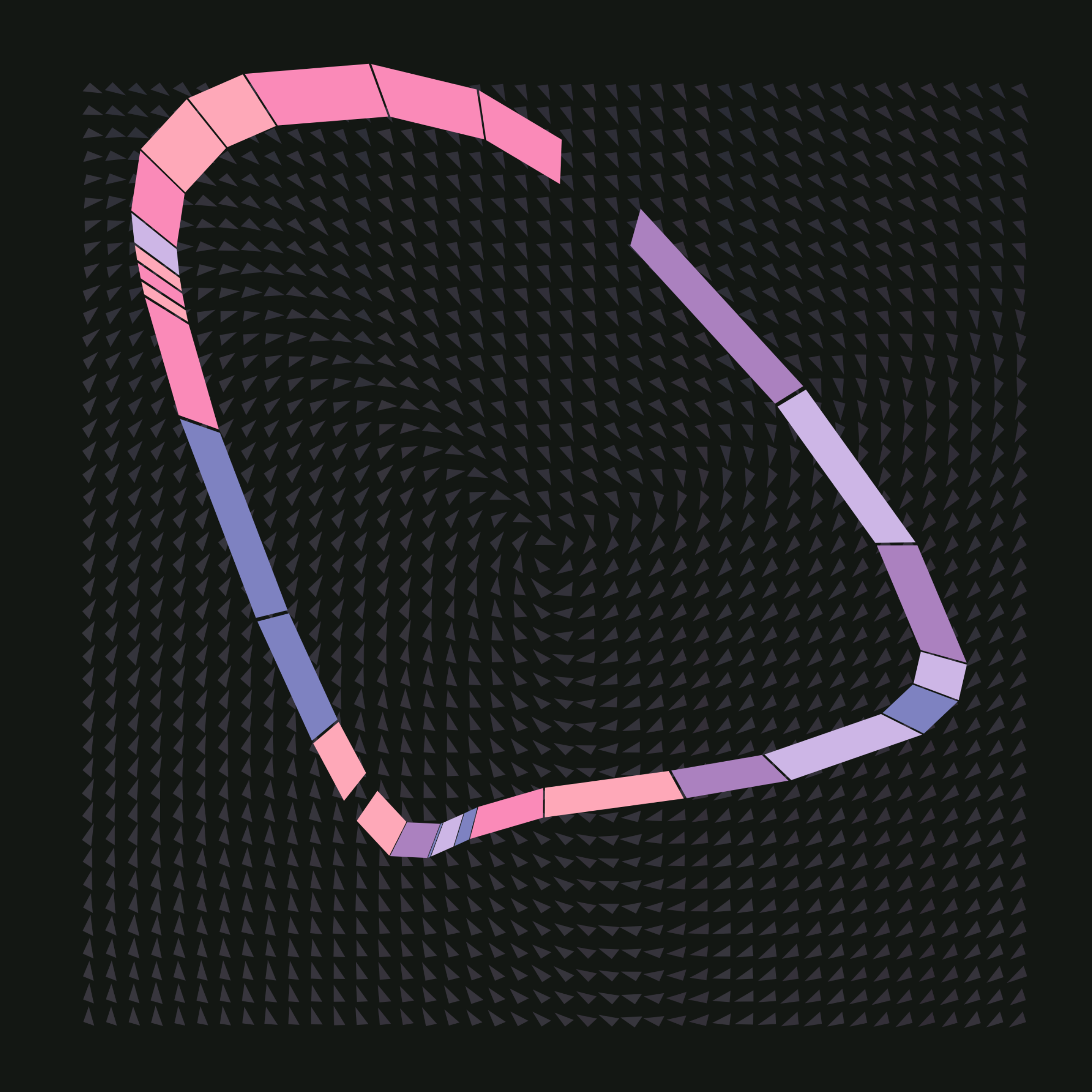 Art Blocks - Art Blocks v2 - AlphaModica #136 - NFT # 238000136