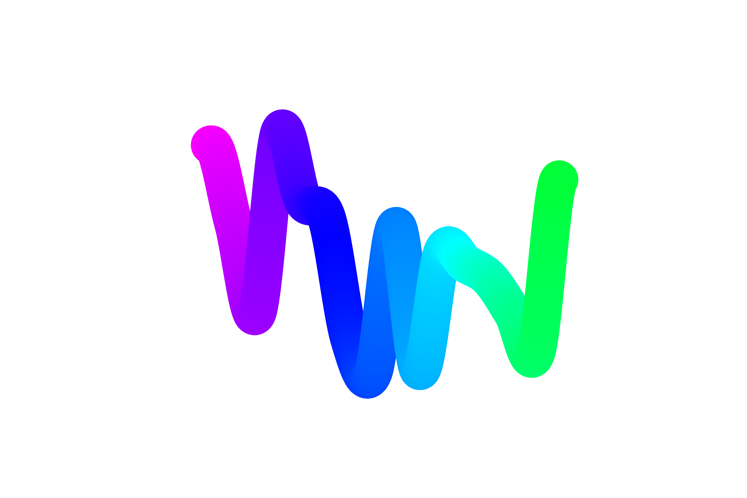 Art Blocks - Art Blocks v1 - Chromie Squiggle #24 - NFT # 24