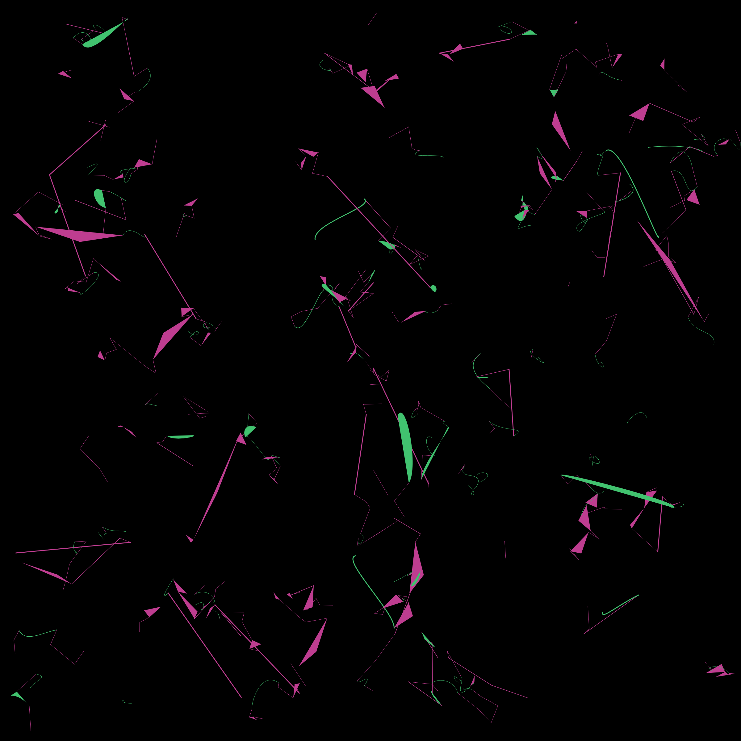 Art Blocks - Art Blocks v2 - InC #43 - NFT # 244000043